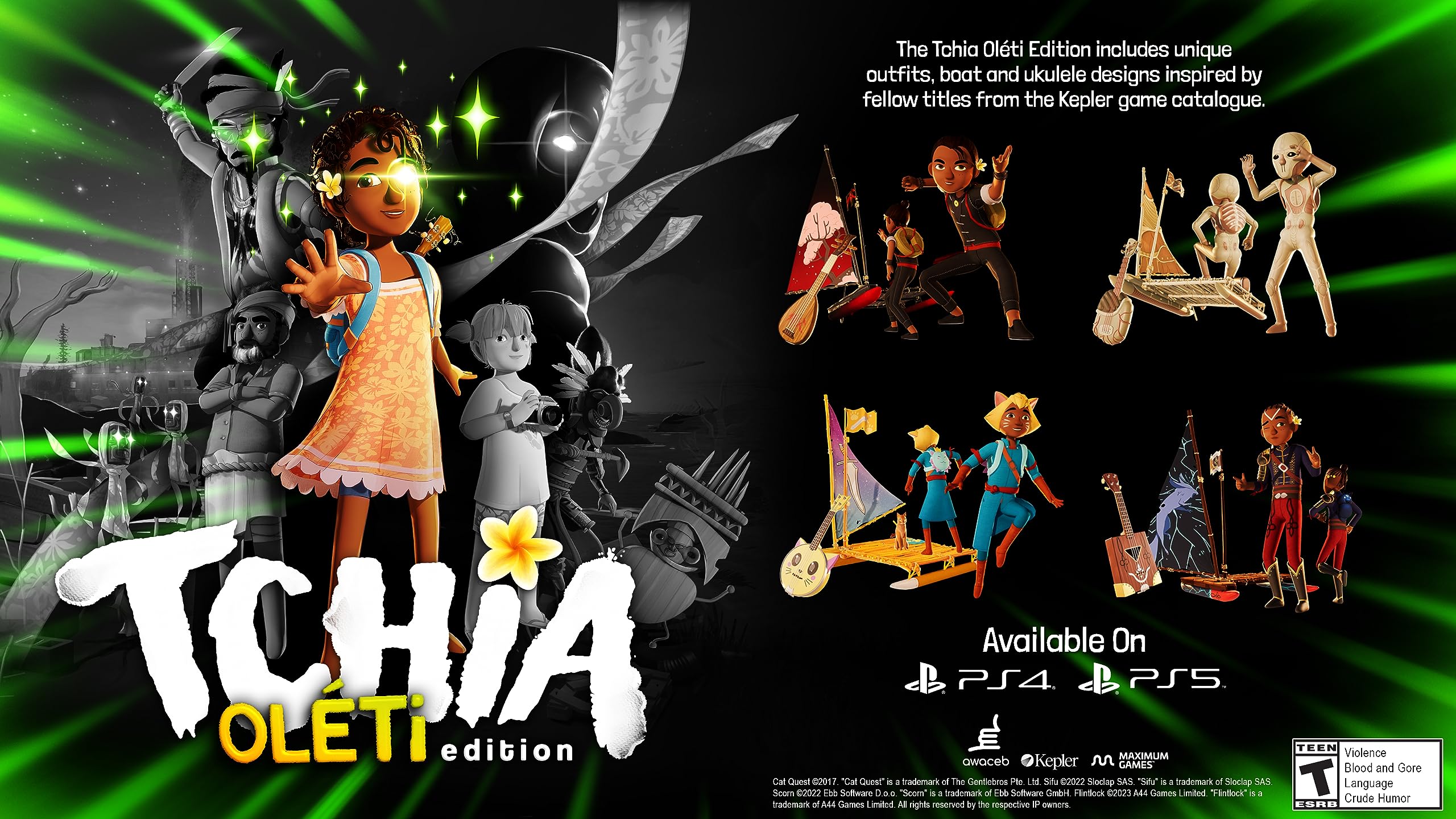 Tchia: Oléti Edition for PlayStation 5 (PS5) - Explore a Tropical Open-World Adventure Game | Perfect for Fans of Action-Adventure and Exploration Games