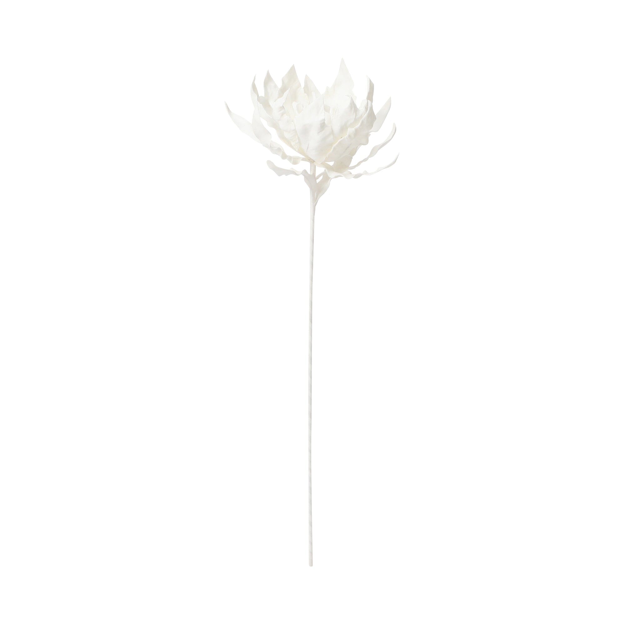White Artificial Plant Flower - Realistic Fake Floral Decor for Home, Office, Wedding & Party Decoration