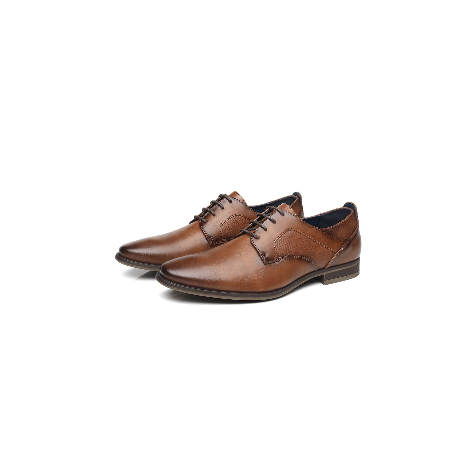 Men's Formal Dress Shoes - WYNDEL Classic Lace-Up Oxfords for Wedding, Business & Office | Spring & Autumn Smart Shoes (Black, Size 12.5 UK) | Perfect for Corporate Events, Interviews & Formal Occasions