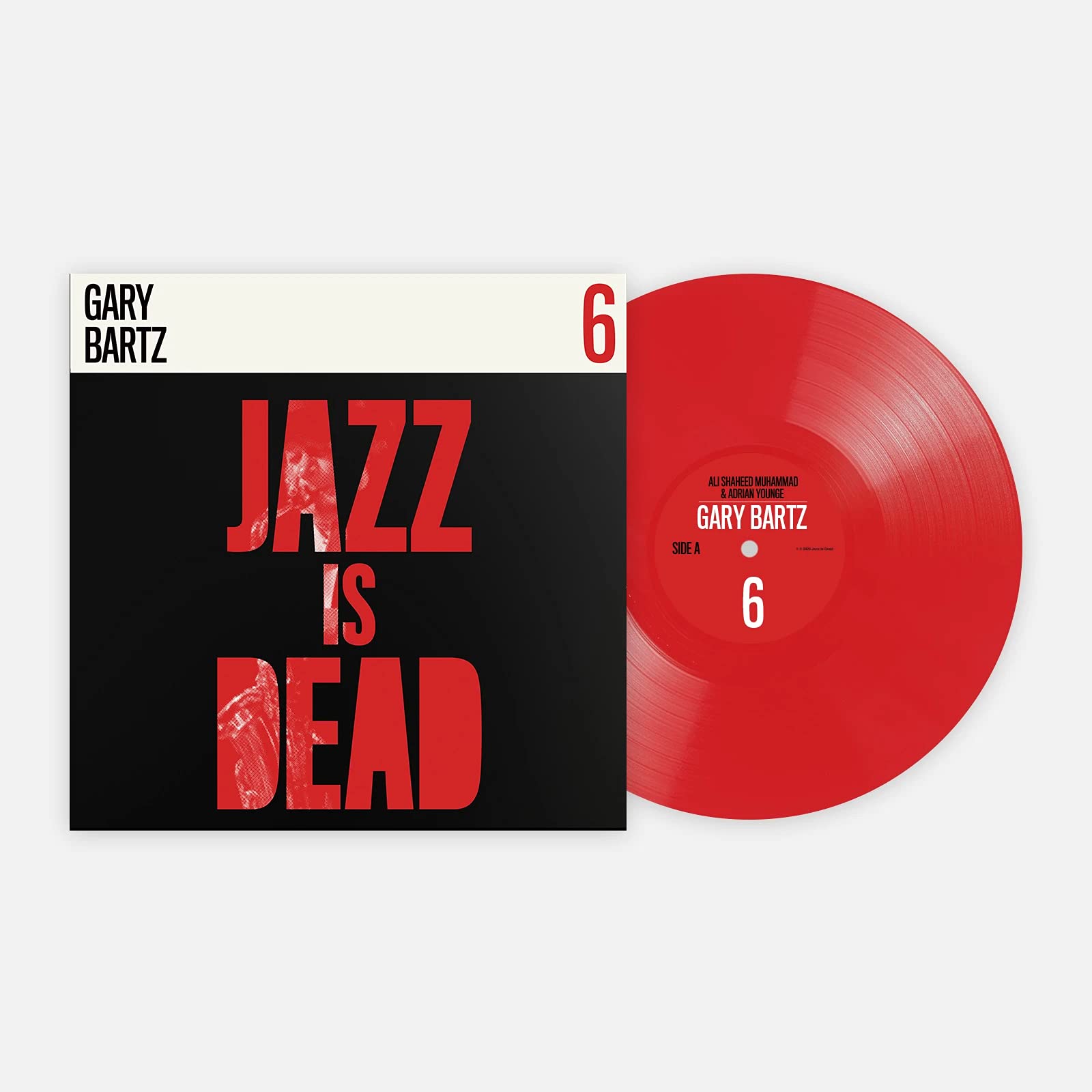 Jazz Is Dead 6 - Limited Edition Red Vinyl LP (Only 500 Copies Worldwide) - Perfect for Jazz Collectors & Audiophiles, Great Gift for Music Lovers & Vinyl Enthusiasts