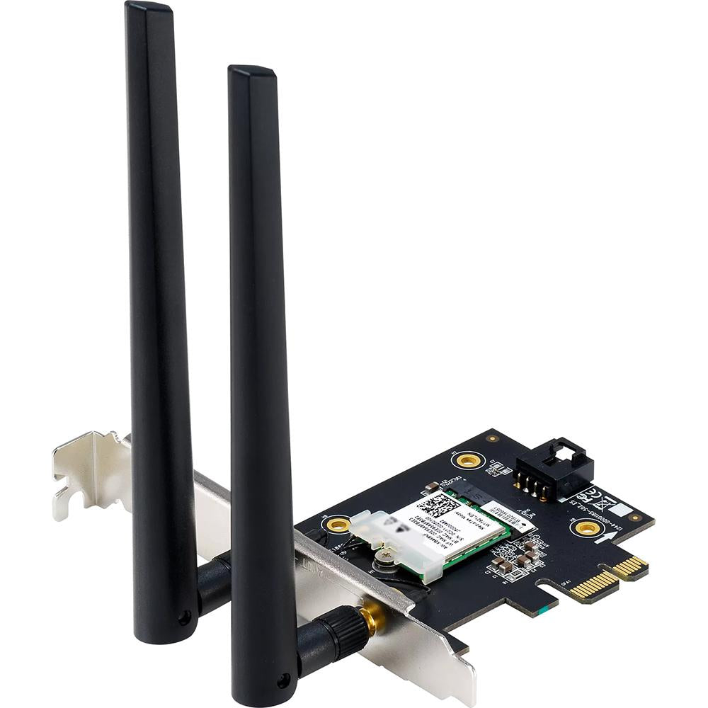 ASUS PCE-AX1800 WiFi 6 PCIe Adapter - Dual Band Wireless Network Card, Bluetooth 5.2, 1800Mbps High Speed for Gaming & Streaming - Perfect for Desktop PC & Home Office Setup