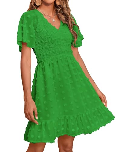 Swiss Dot Green