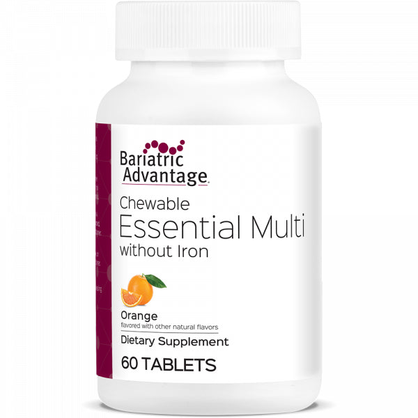 Bariatric Advantage Multivitamin Essential Chewables - Daily Nutrition Support for Bariatric Surgery Patients & Weight Management