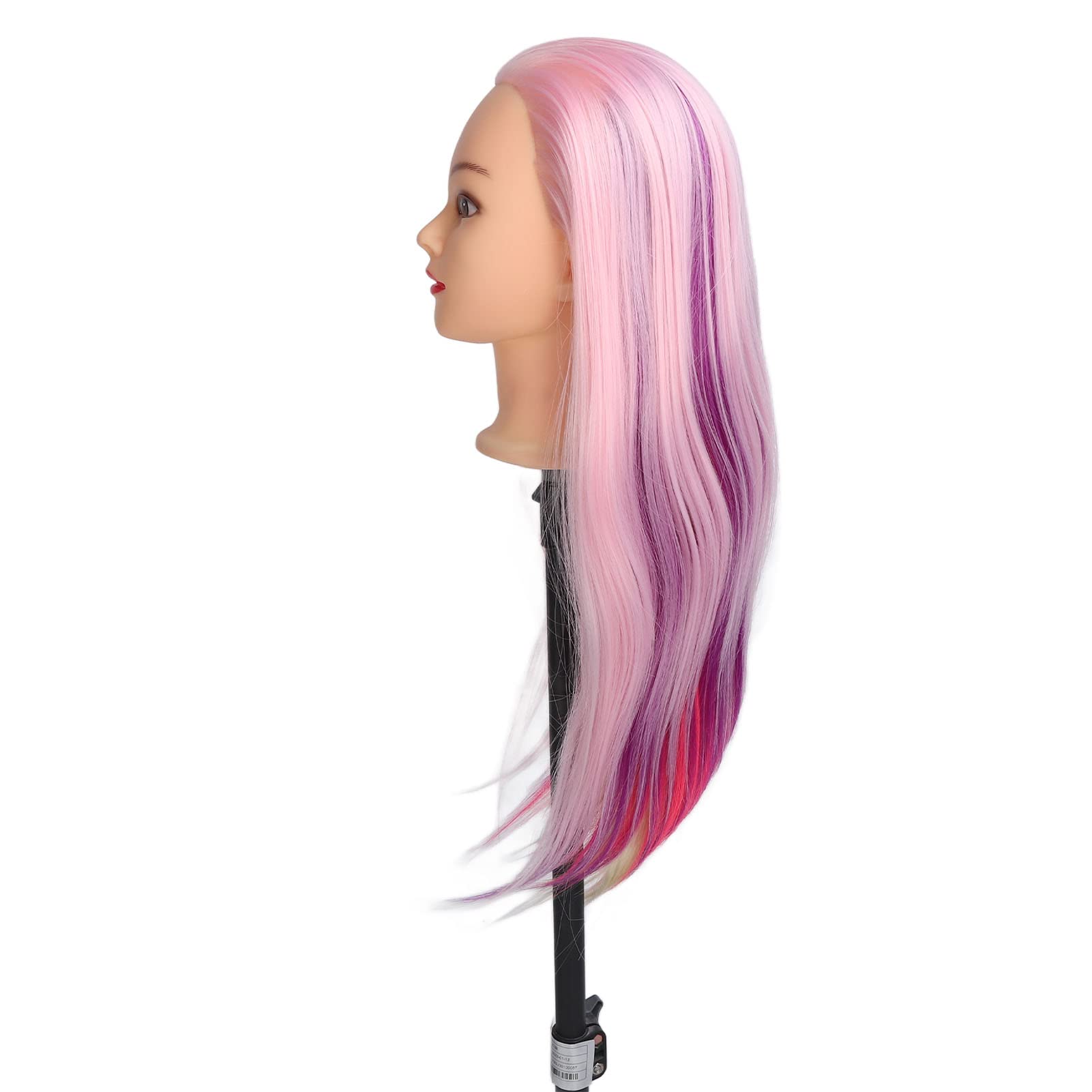Professional Hair Training Doll Head for Styling Practice - Large Hair Volume & Even Distribution - Perfect for Beauty Salon, Cosmetology School & Home Use