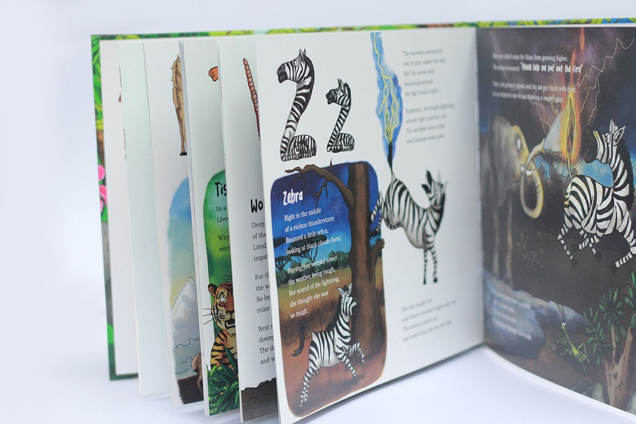 Animalphabetical Adventures: Preschool Language Learning Book by Kinga White – Hardback for Kids Ages 5-7 | Fun ABC & Animal Education for Classroom & Home Reading