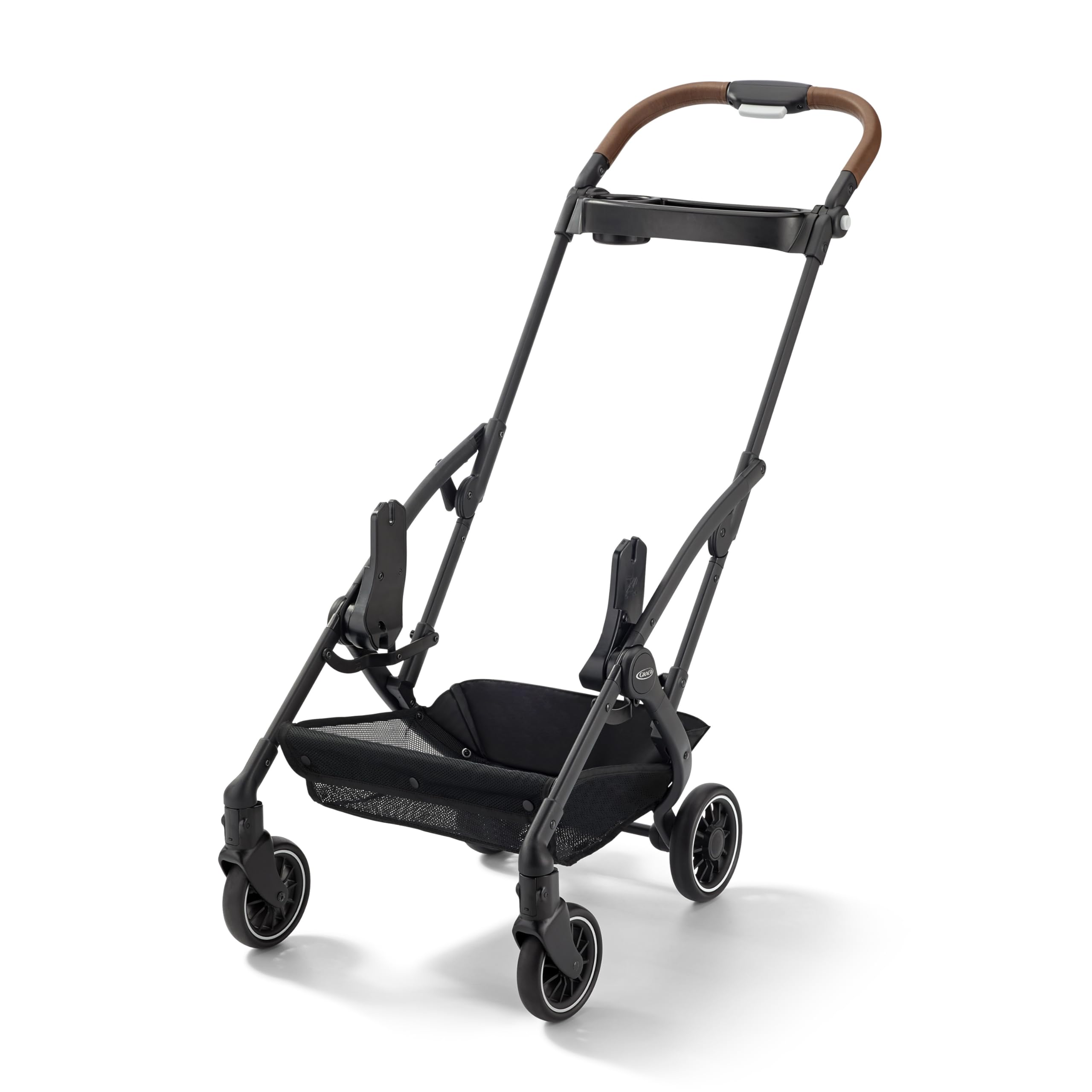 Graco On The Go MAX Lightweight Travel Stroller Frame - Compatible with All Graco Infant Car Seats, Compact Backpack Design for Easy Storage | Perfect for Air Travel, Shopping & Everyday Use with Baby