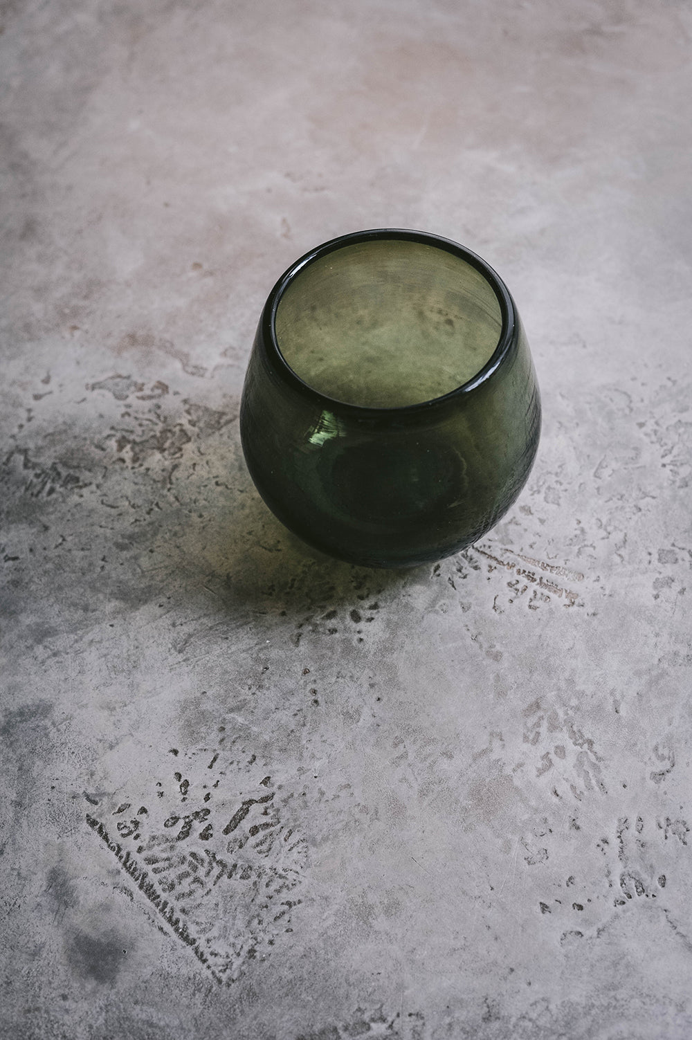 Recycled Glass Shorty Bottle - Eco-Friendly Olive Oil Dispenser for Kitchen & Dining | Perfect for Salad Dressing, Cooking & Gifting