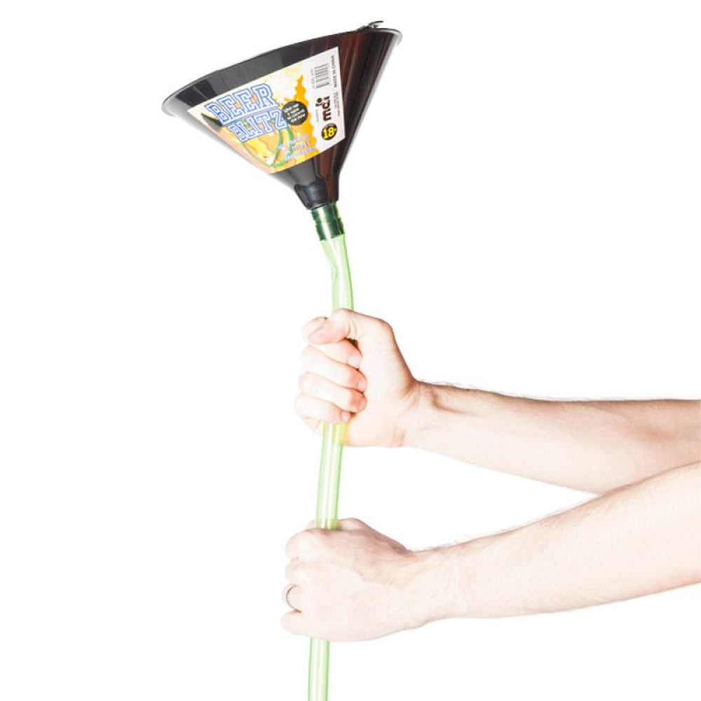 Beer Blitz Bong Funnel - Premium Beer Bong Kit for Parties & Tailgating - Perfect for College Events, BBQs & Outdoor Drinking Games