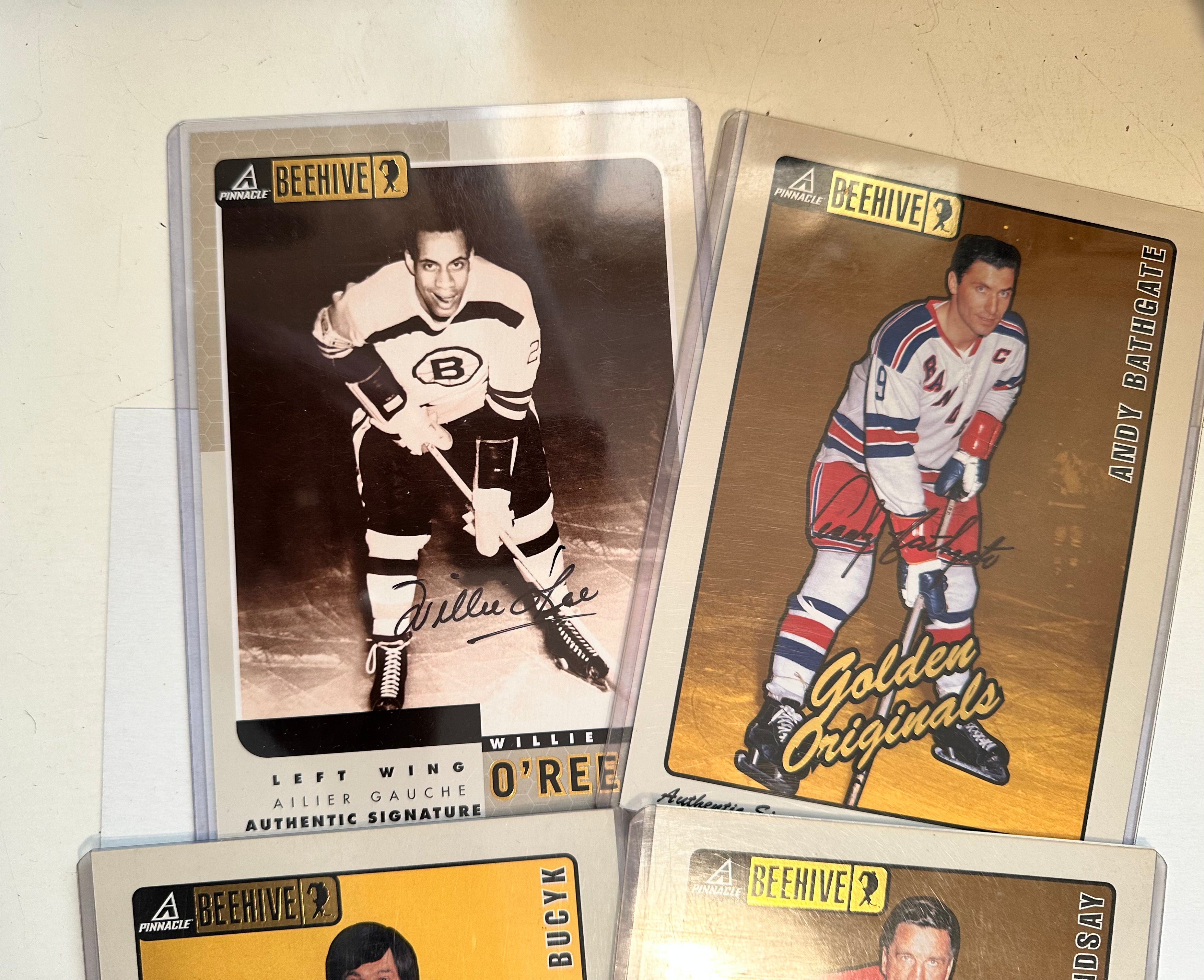 NHL Legends Hockey Autograph Inserts - 4x6 Trading Cards Lot Deal | Perfect for Collectors, Fans & Memorabilia Enthusiasts