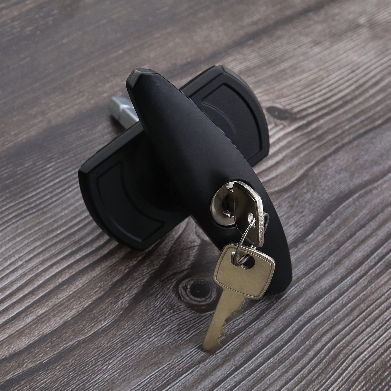 35mm T-Handle Garage Door Lock with Long Shaft - Compatible with Merlin & Doric King Garage Doors | Secure Your Garage, Shed or Workshop