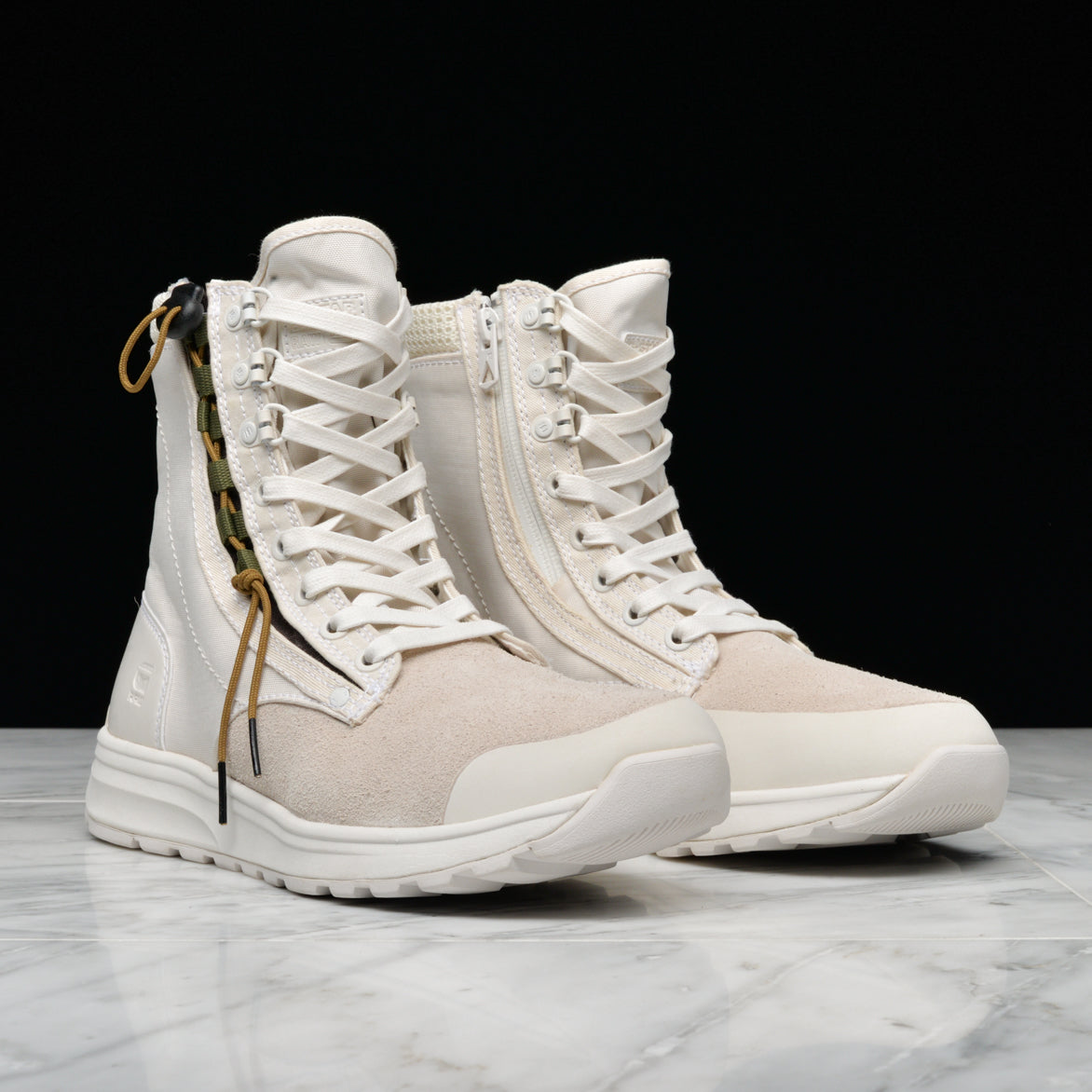 Cargo High White Sneakers - Trendy Streetwear Shoes for Men & Women | Perfect for Casual Outfits, Gym, and Everyday Wear