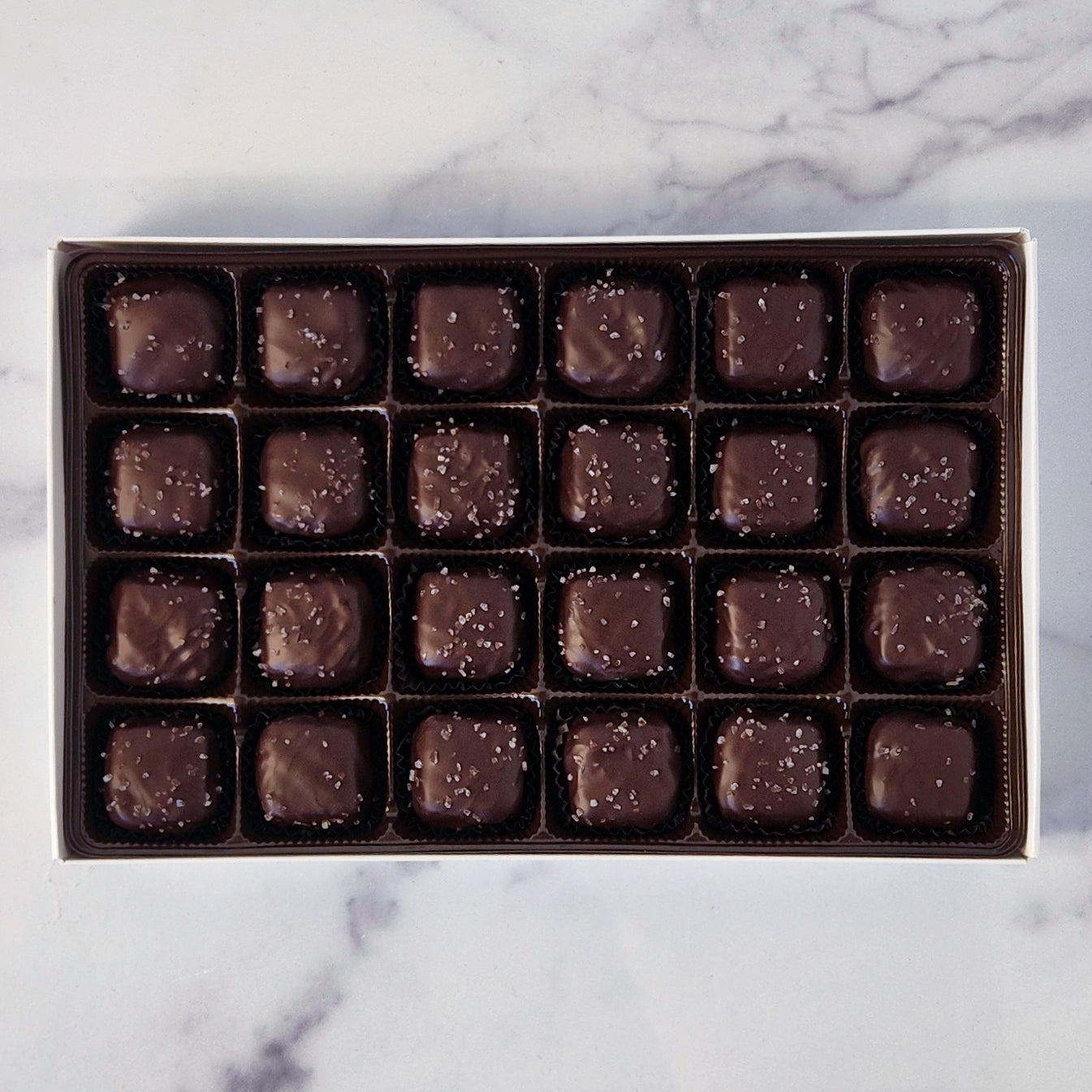Delicious Sea Salt Caramel Candy Assortment - Gourmet Chocolate Treats for Gifts, Parties & Dessert Lovers