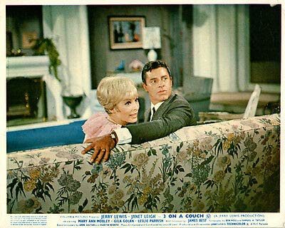 Vintage 1966 Jerry Lewis & Janet Leigh 