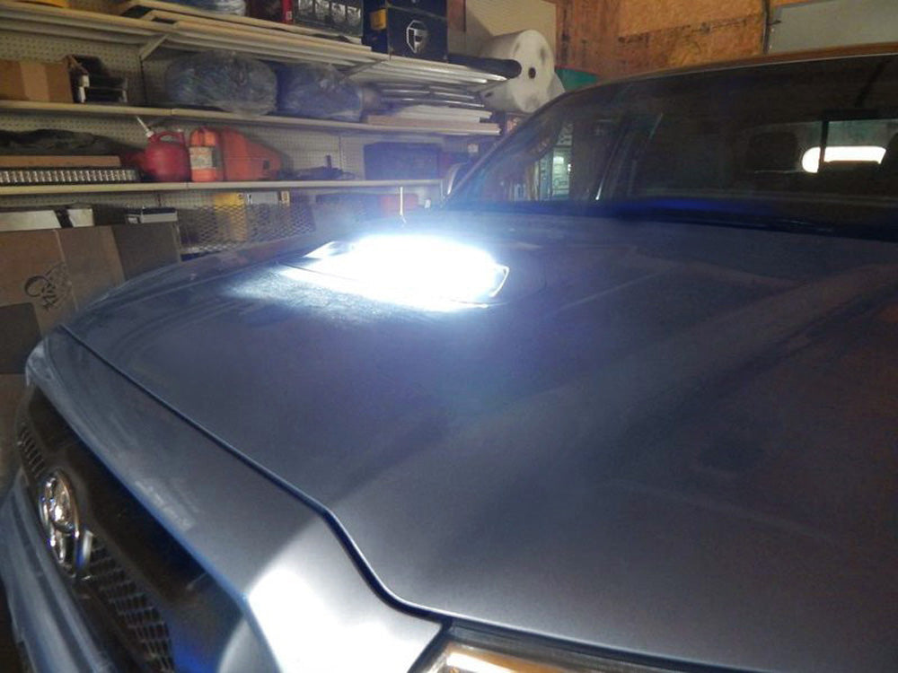 Flexible LED Hood Bulge Light Strip for 2012-2015 Toyota Tacoma with Hood Scoop - Waterproof DRL Daytime Running Lights - Perfect for Off-Roading, Night Driving & Custom Truck Lighting