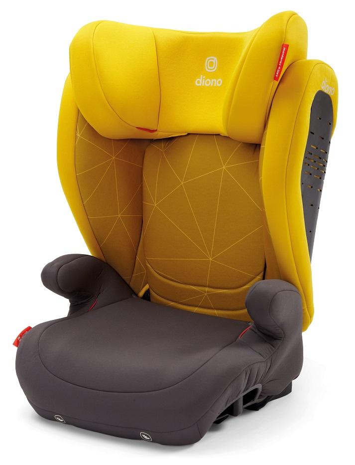 Diono Monterey 4 DXT Latch Booster Car Seat - High Back Booster for Kids 4-12 Years (Up to 120 lbs) | Side Impact Protection | Easy Installation | Perfect for School, Travel & Everyday Use