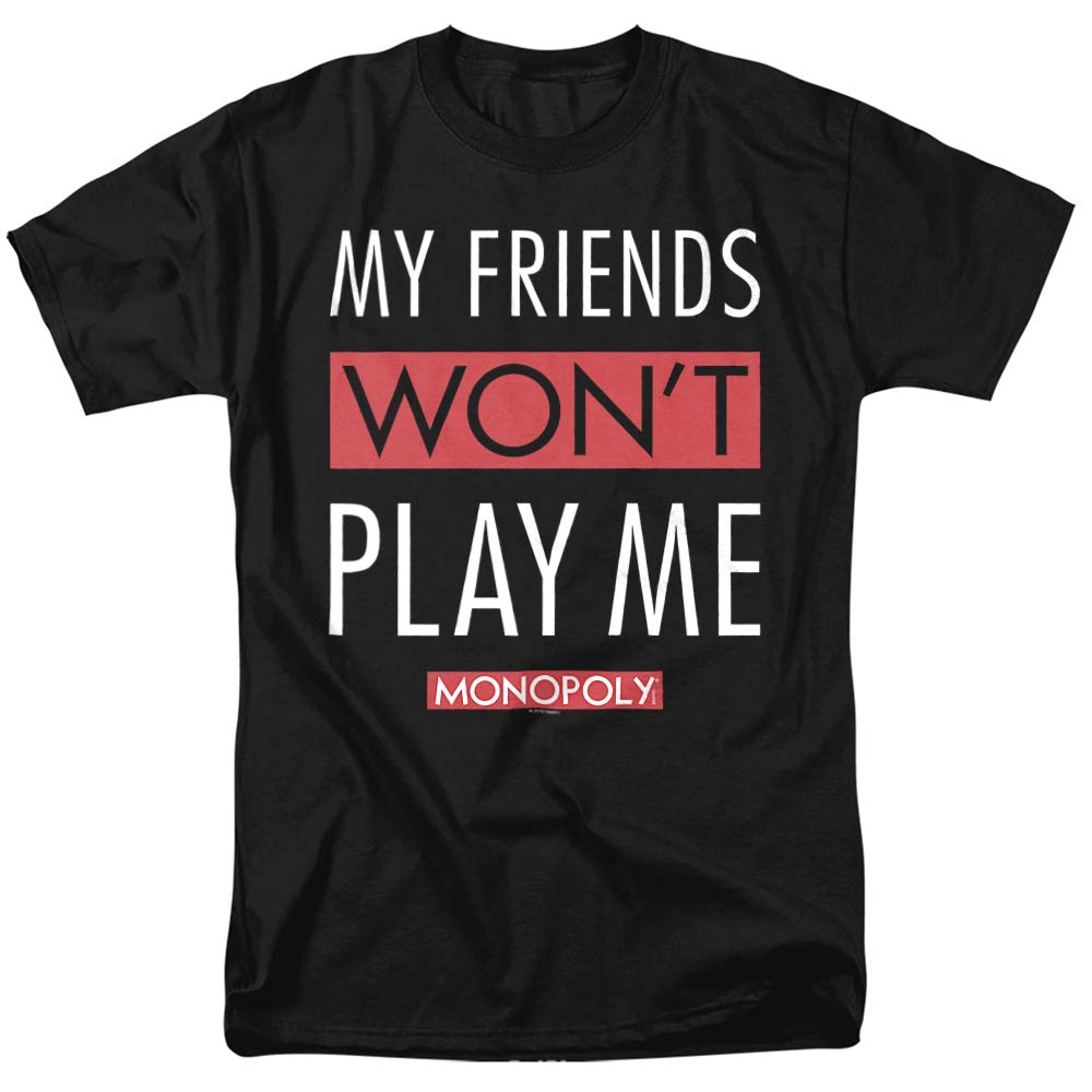 Monopoly My Friends Retro Unisex T-Shirt for Men & Women - Vintage Board Game Inspired Casual Tee for Parties, Gifts & Everyday Wear