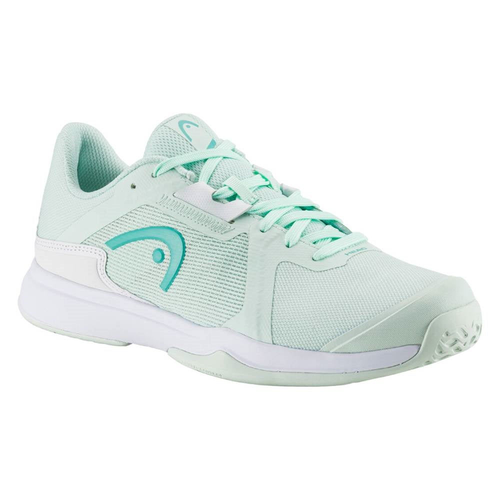 Head Sprint Team 3.5 Women's Tennis Shoes - Lightweight Performance Court Shoes for Women (Green/White) - Perfect for Tennis, Pickleball & Casual Wear