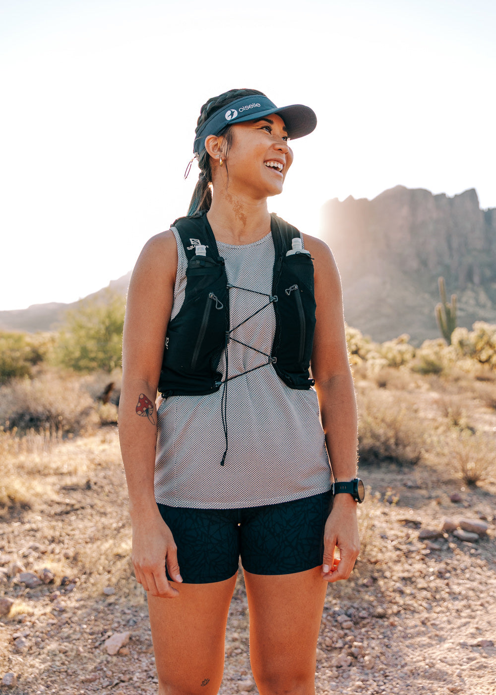 Flyout Trail Tank - Women's Lightweight Running & Hiking Tank Top - Breathable Quick-Dry Athletic Shirt for Outdoor Workouts & Gym Training