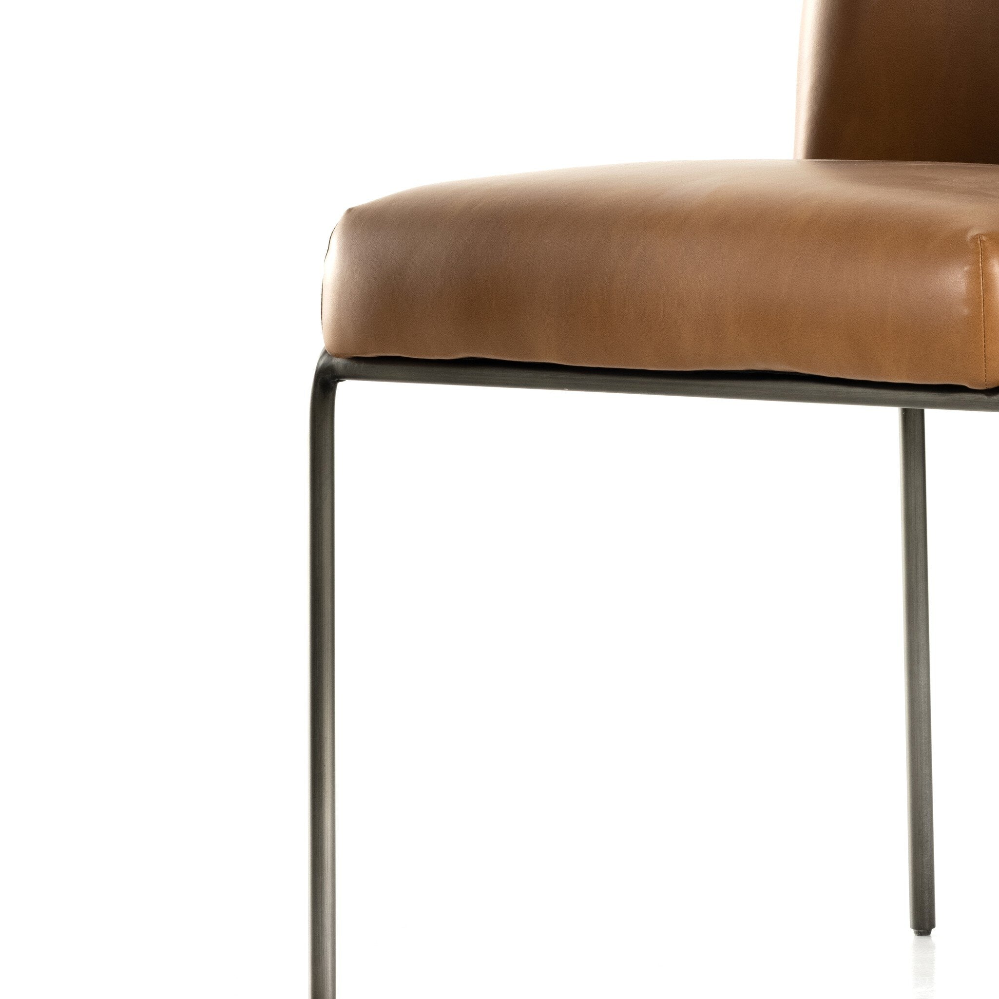 Astrud Dining Chair in Sierra Butterscotch - Modern Wooden Kitchen Chair by Four Hands | Perfect for Dining Room, Kitchen, and Breakfast Nook | Model 100229 005