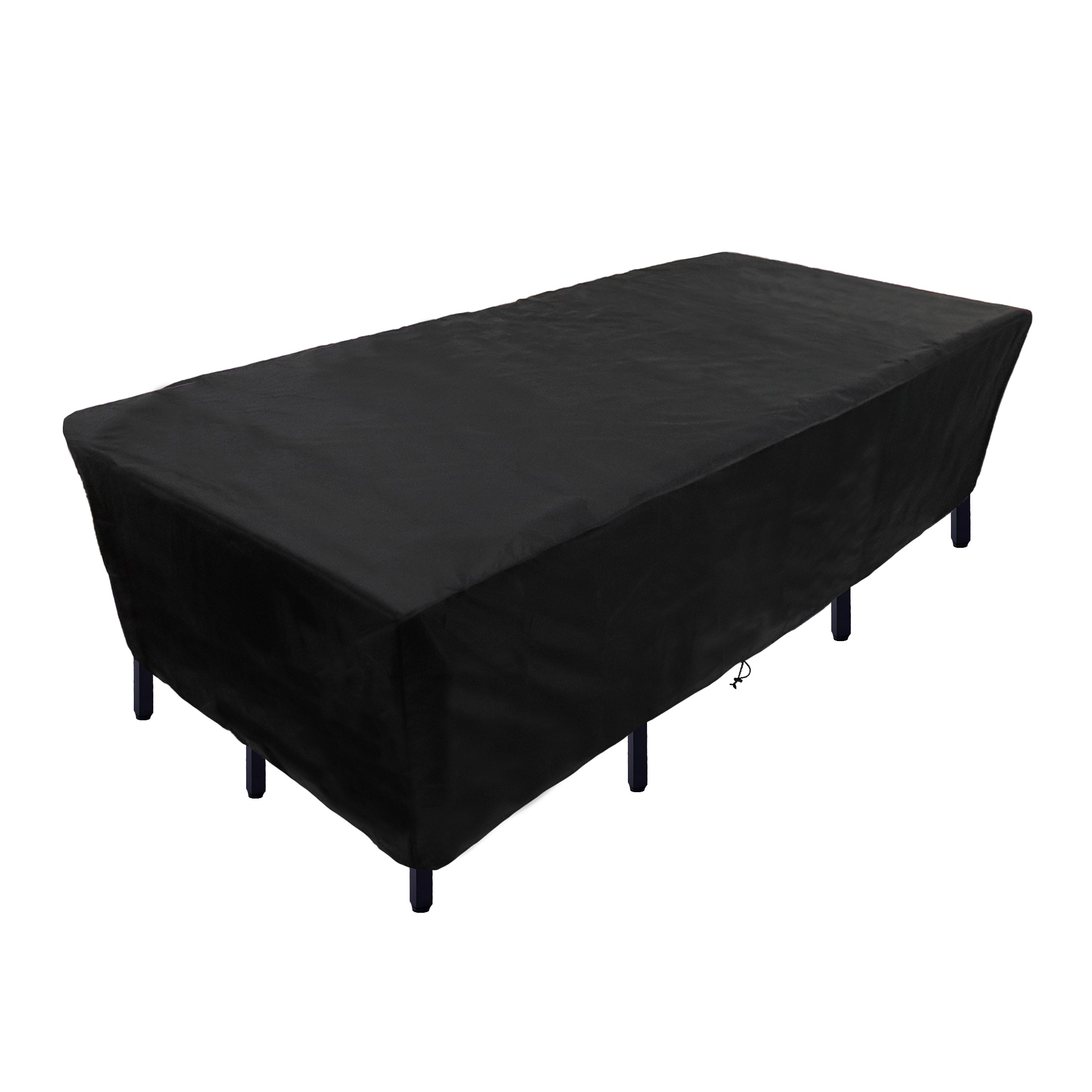 108 Inch Waterproof Outdoor Patio Furniture Cover with Reinforced Rope & Metal Buckles - Heavy Duty Protection for Sofa, Chair, Table in All Weather Conditions