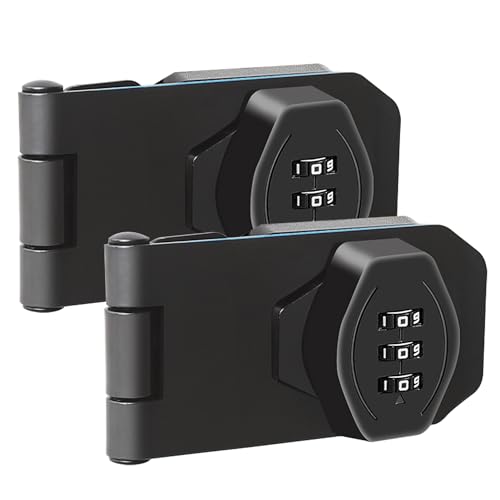 3 Inch & Combination Lock 2 Pack