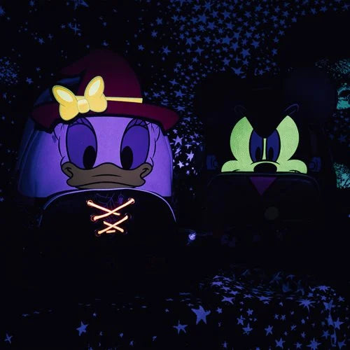 Disney Daisy Duck Halloween Mini Backpack - Daisy Witch Cosplay Purse for Kids & Adults | Entertainment Earth Exclusive | Perfect for Trick-or-Treating, Halloween Parties & Disney Themed Events