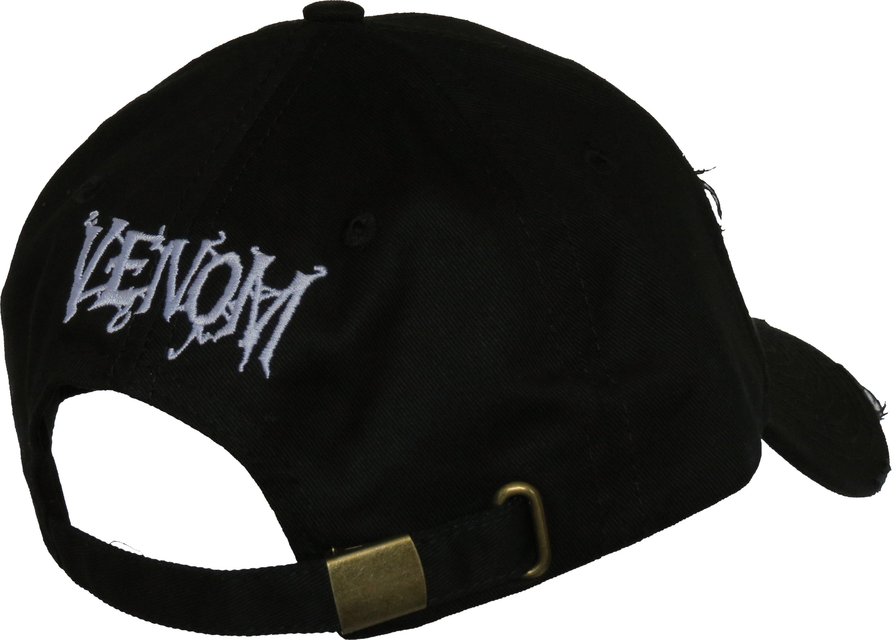 Venom Destroyed Black Baseball Cap - Stylish & Edgy Hat for Men & Women - Perfect for Sports, Outdoor Activities & Casual Wear