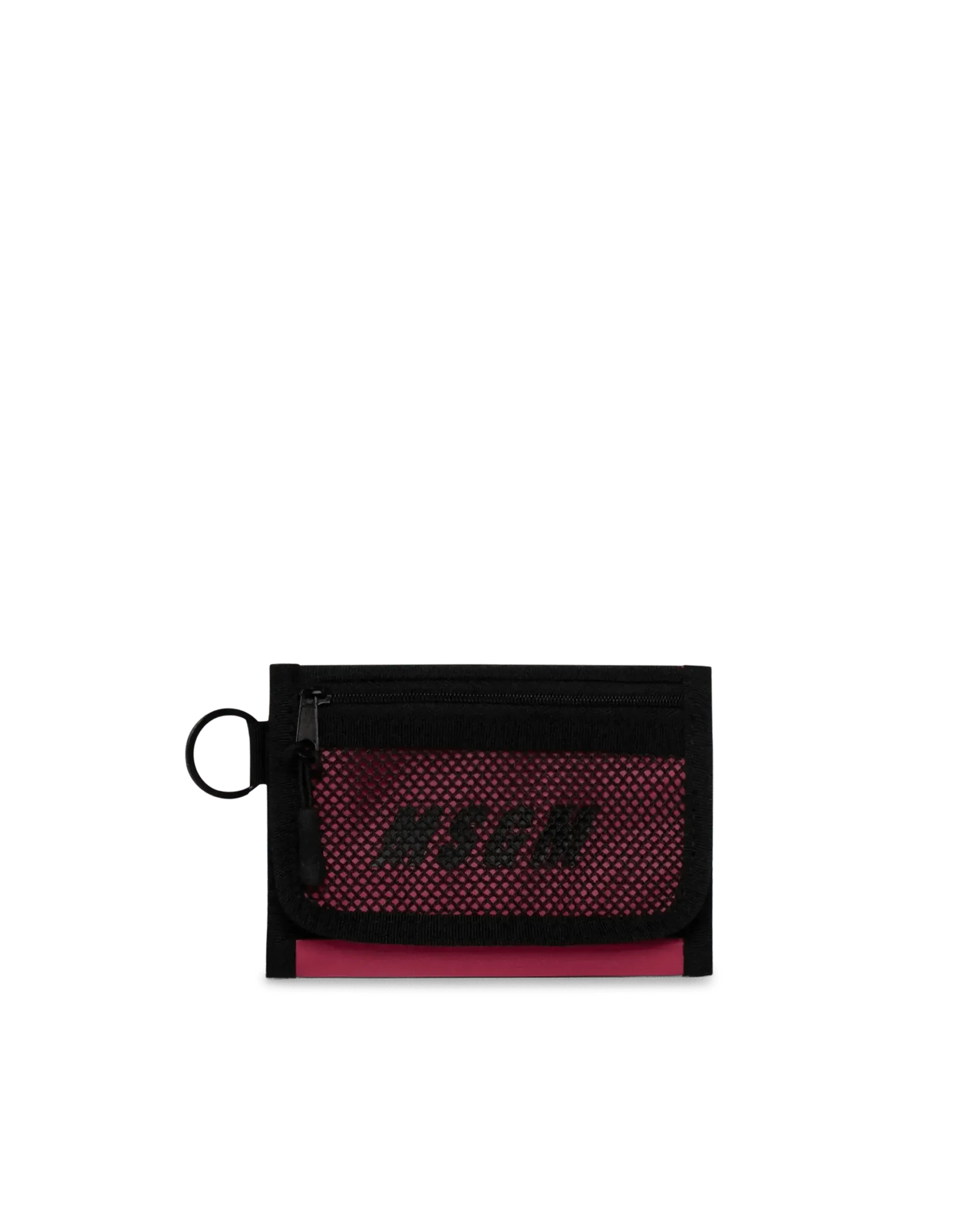 Mesh Front Velcro Wallet - Secure & Stylish Slim Wallet for Men & Women - Perfect for Travel, Gym, and Everyday Use