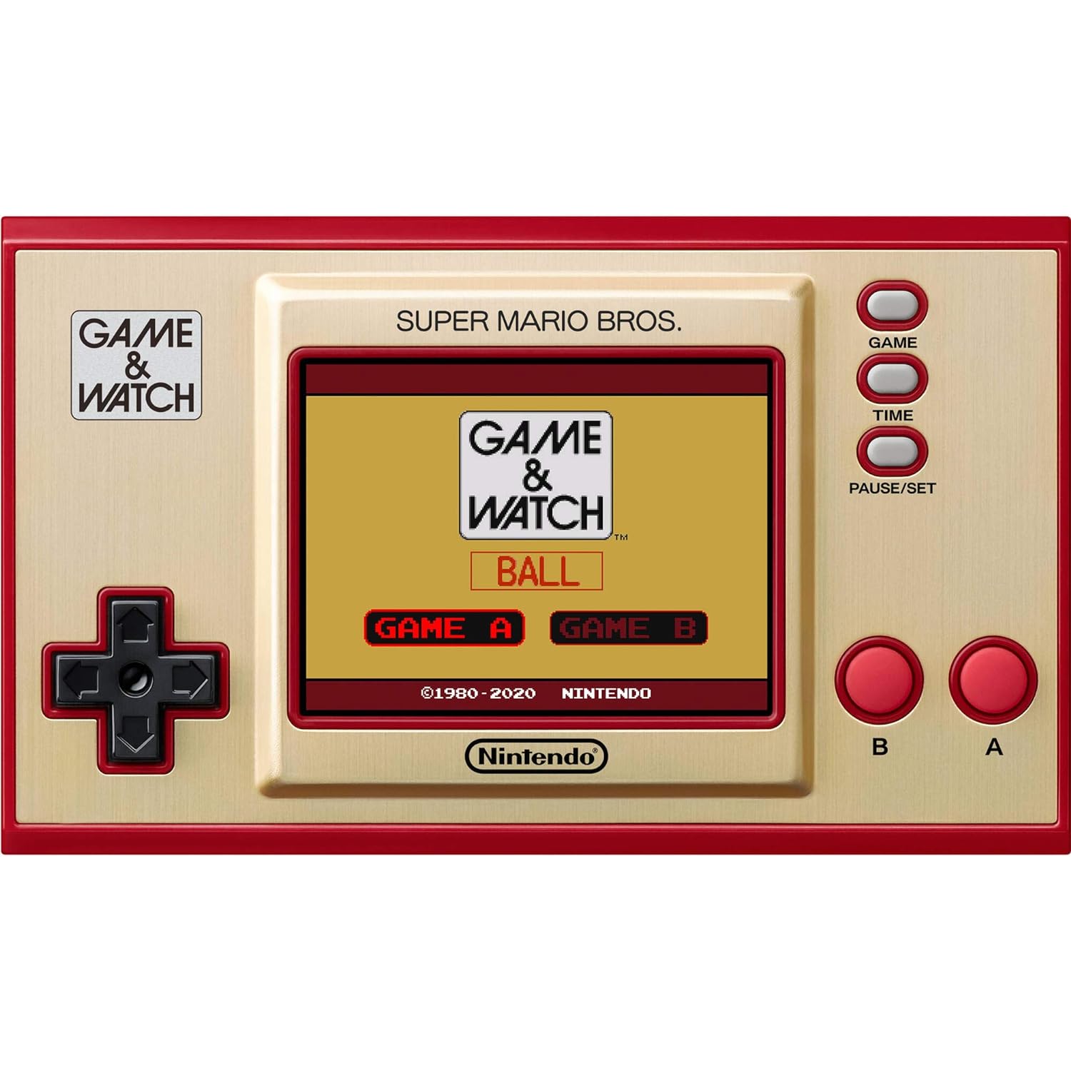 Game & Watch: Super Mario Bros - Portable Retro Gaming Console - Perfect for Travel, Gifts & Nostalgic Fun