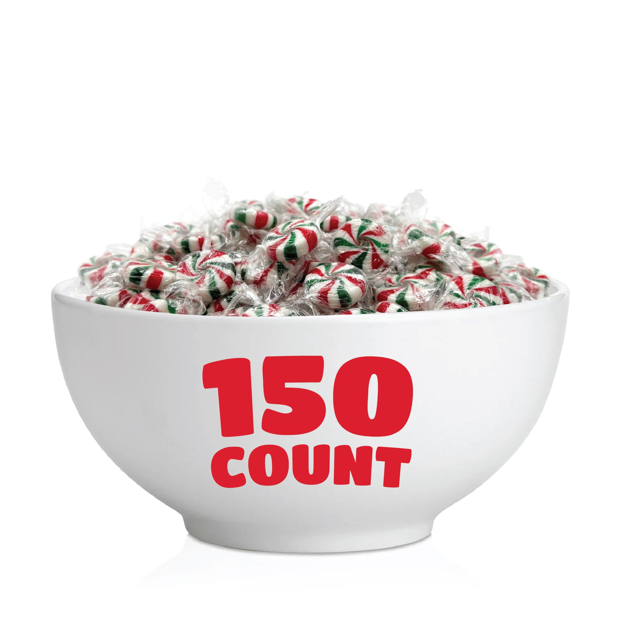 Starlight Mints - 2 Pound Bulk Pack (Approx 150 Pieces) - Peppermint Pinwheel Hard Candy for Parties, Office Treats & Holiday Gifts