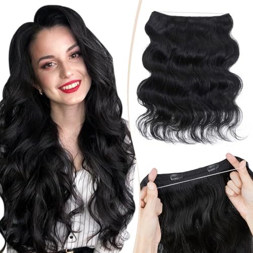 wavy-dark black #1