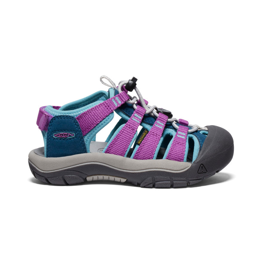 Little Kids' Newport Boundless Sandal - Legion Blue/Willowherb | Comfortable & Durable Water Shoes for Beach, Pool & Outdoor Play