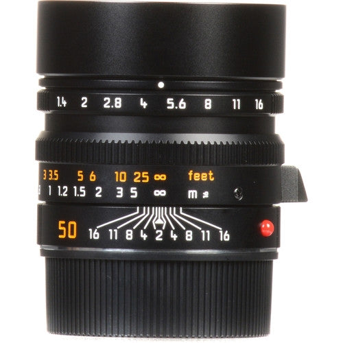 Leica 50mm f/1.4 ASPH Lens - Black (E46) for Professional Photography & Videography - Perfect for Portraits, Low Light & Street Photography
