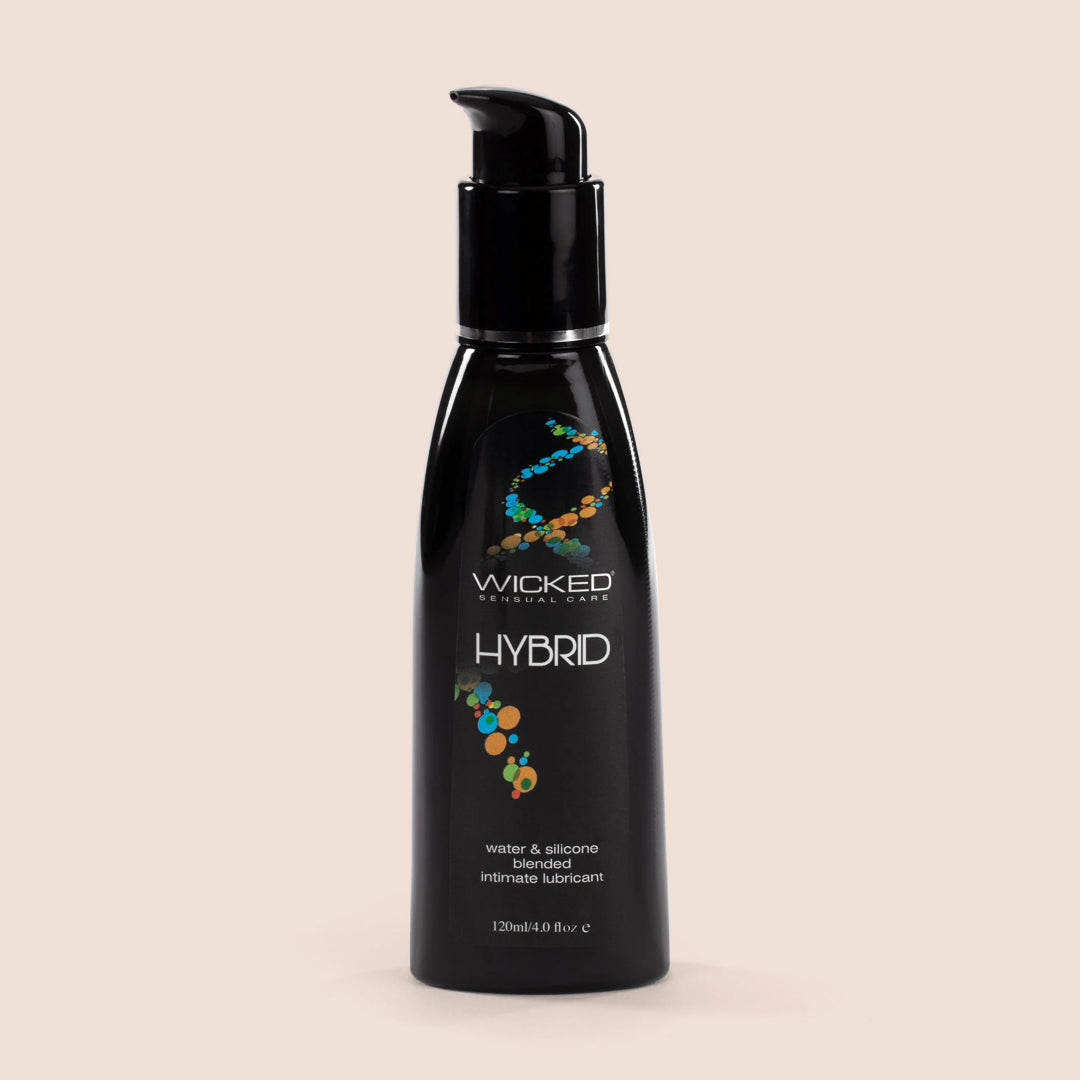 Wicked Hybrid Water & Silicone Based Lubricant - Long Lasting Personal Lubricant for Enhanced Intimacy & Sensual Massage
