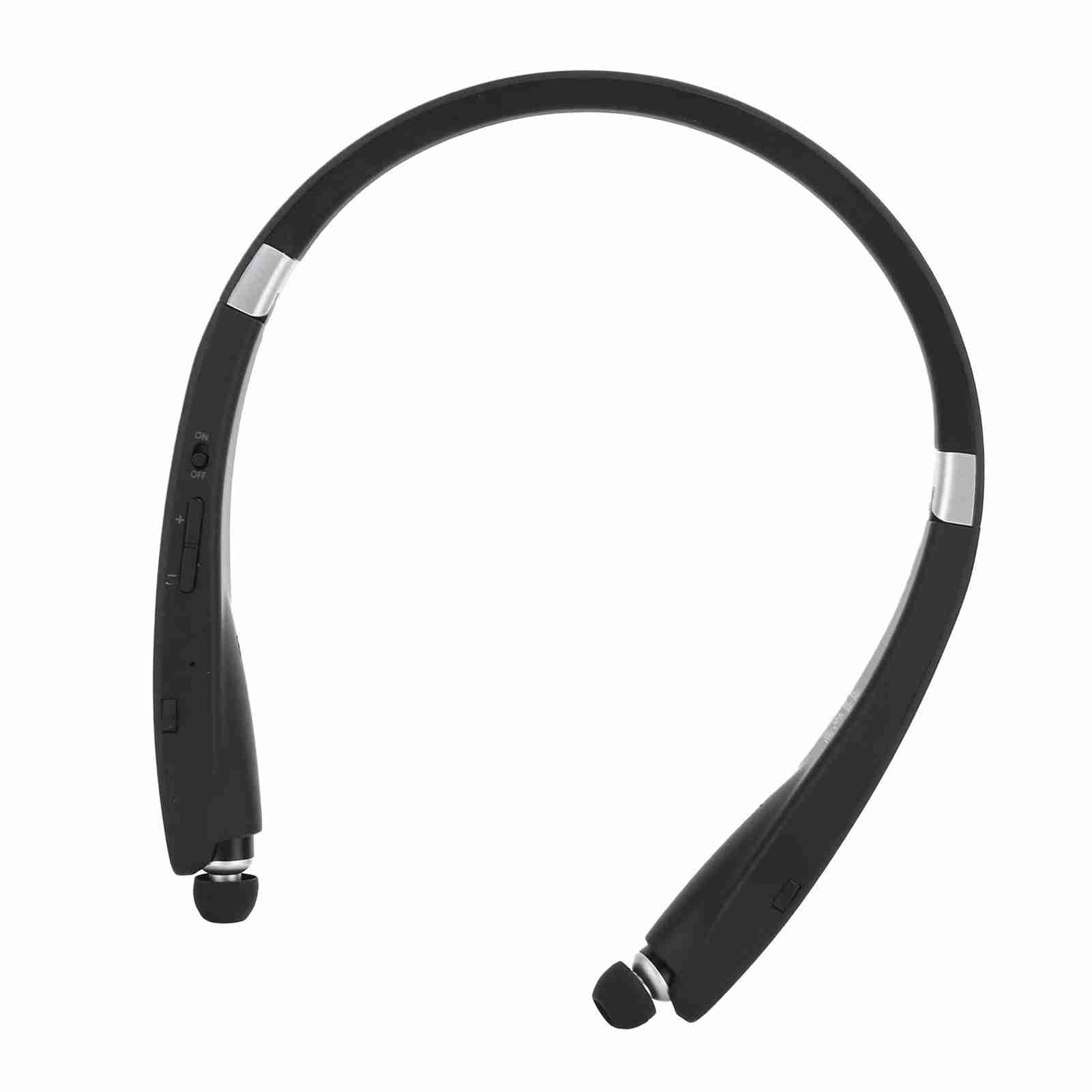 Foldable Wireless Headphones Bluetooth 5.0 - Adjustable Neckband Stereo Headset with Noise Cancelling for Sports, Running, Gym & Travel (SX-991) - Universal Fit for iPhone, Android & All Devices