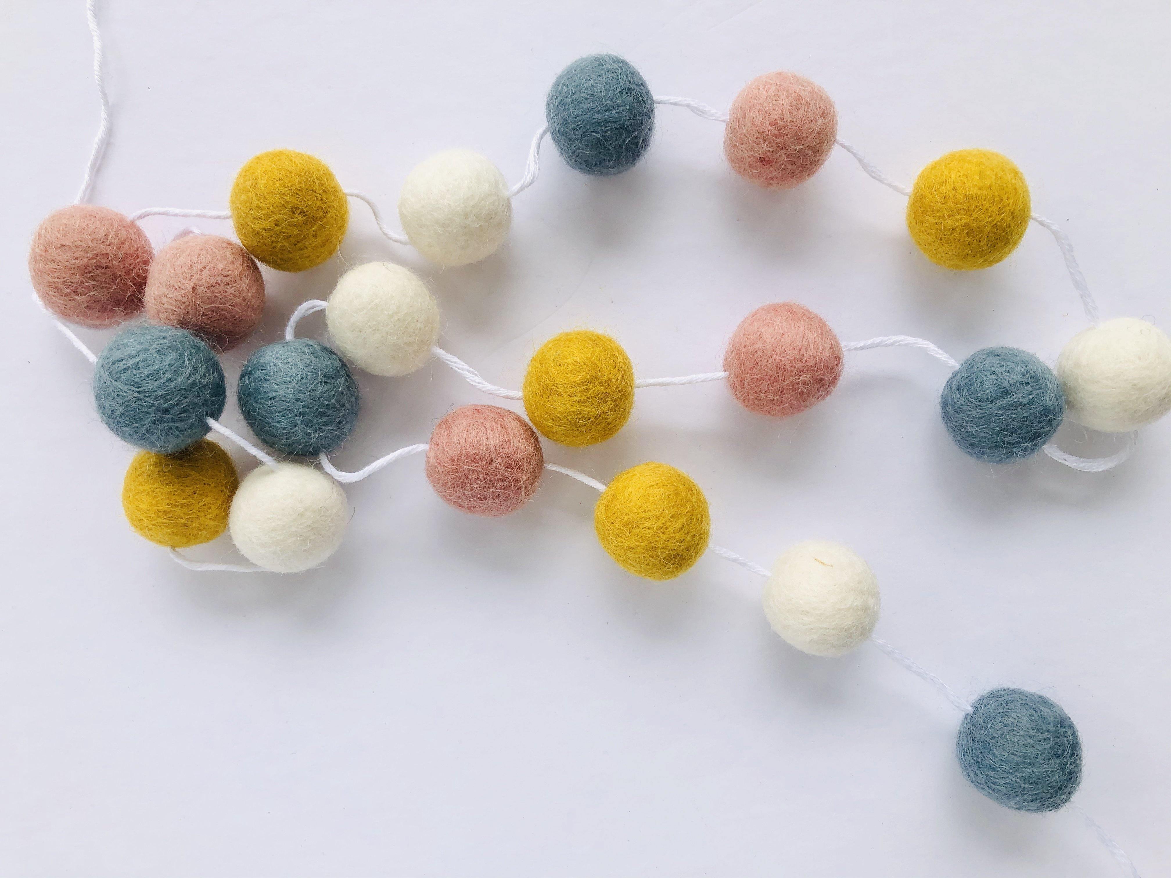 Little Girl's Floral Garland - Perfect for Birthday Parties, Baby Showers & Nursery Decor
