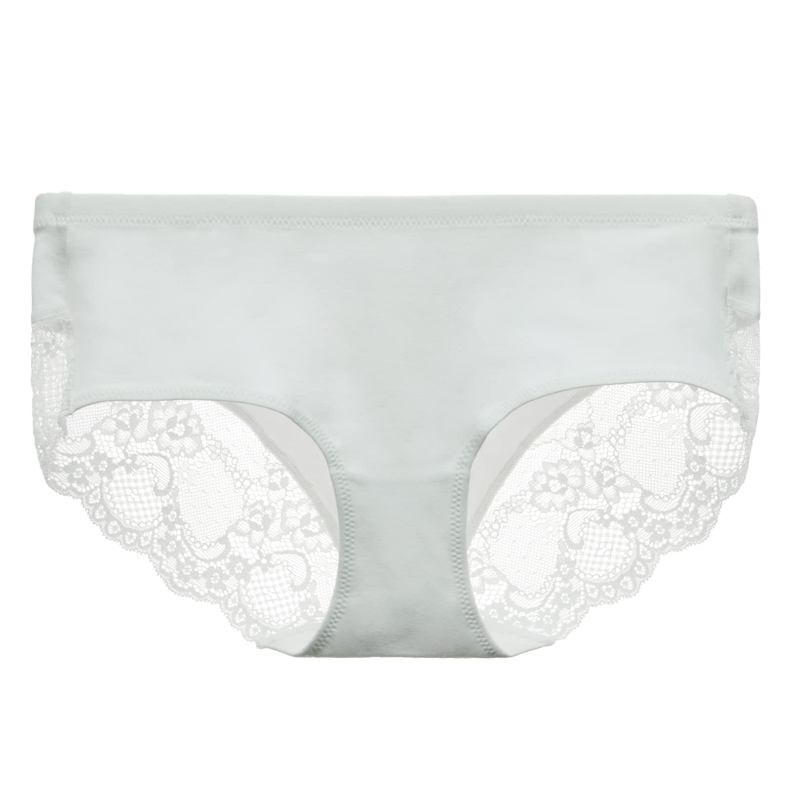 Women's Lace Back Underwear - Mid Rise Full Coverage Panties 4 Pack (Regular & Plus Size) | Comfortable & Sexy for Everyday Wear, Date Night & Special Occasions