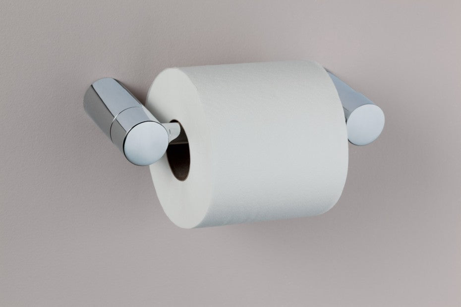 Moen Align Pivoting Toilet Paper Holder - Chrome Finish (Model YB0408CH) | Modern Bathroom Accessory for Home & Commercial Use