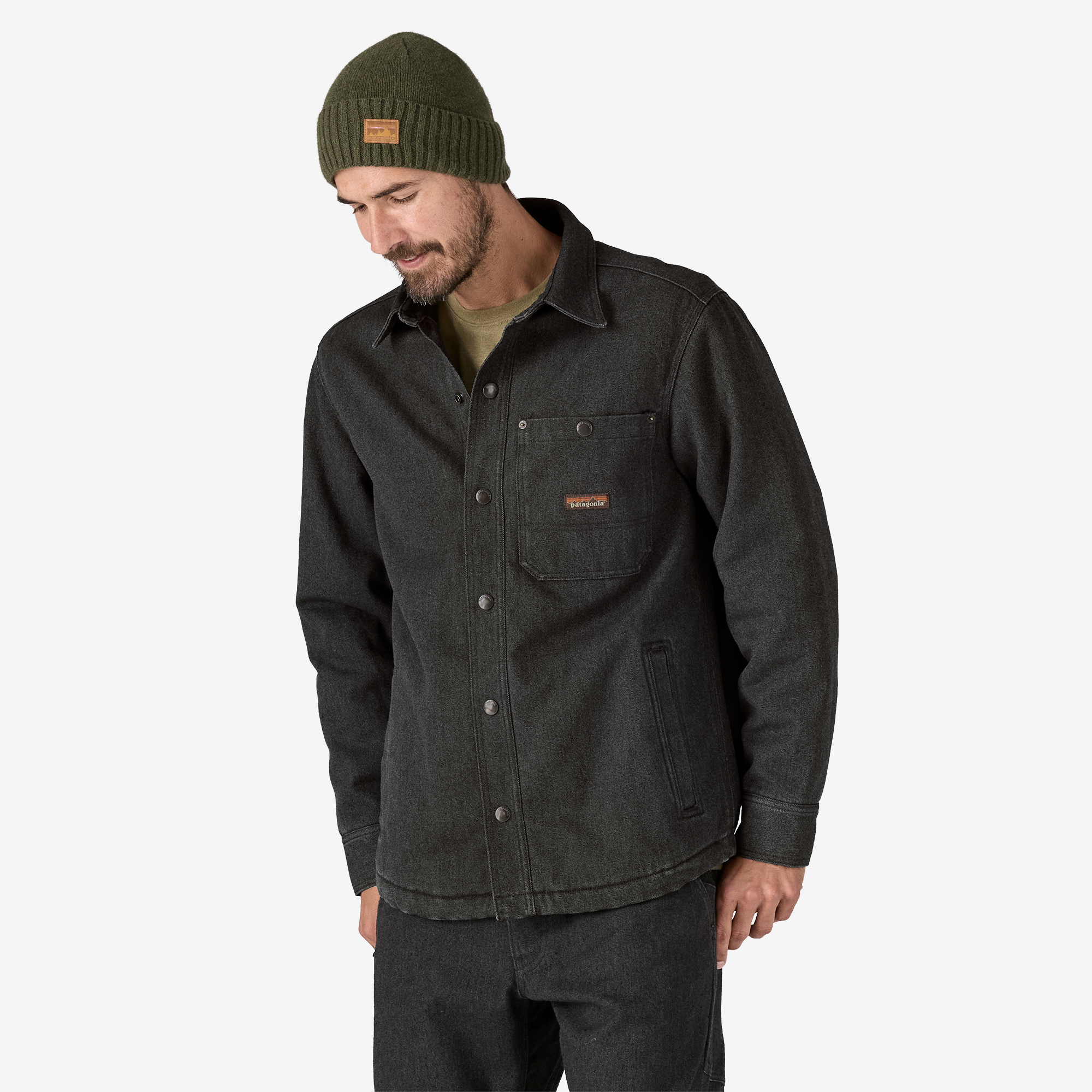 Men's Iron Forge™ Fleece Lined Jacket Shirt - Warm Flannel Workwear for Outdoor Activities, Camping & Winter Wear