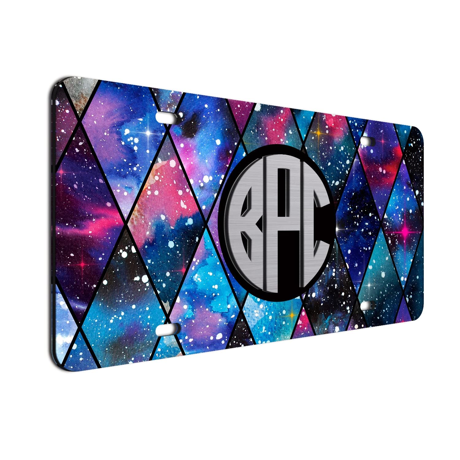 Custom 3D Monogrammed Initial Car License Plate - Personalized Vanity Plates for Cars, Trucks & Motorcycles | Unique Gift for Car Enthusiasts & Vehicle Decoration