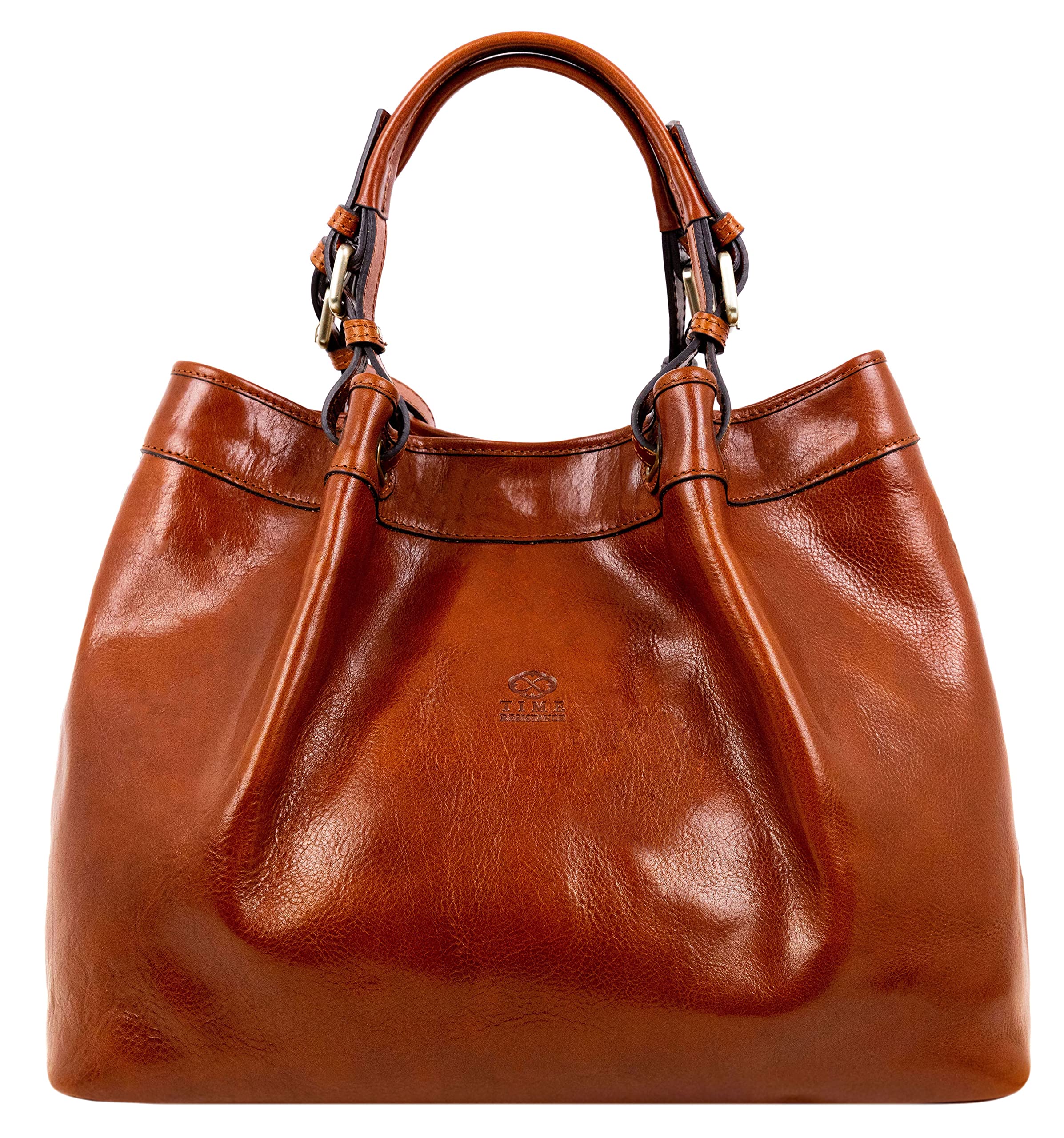 Premium Full-Grain Leather Handbag for Women - Timeless Top Handle Purse with Scratch Resistance - Perfect for Work, Travel & Special Occasions