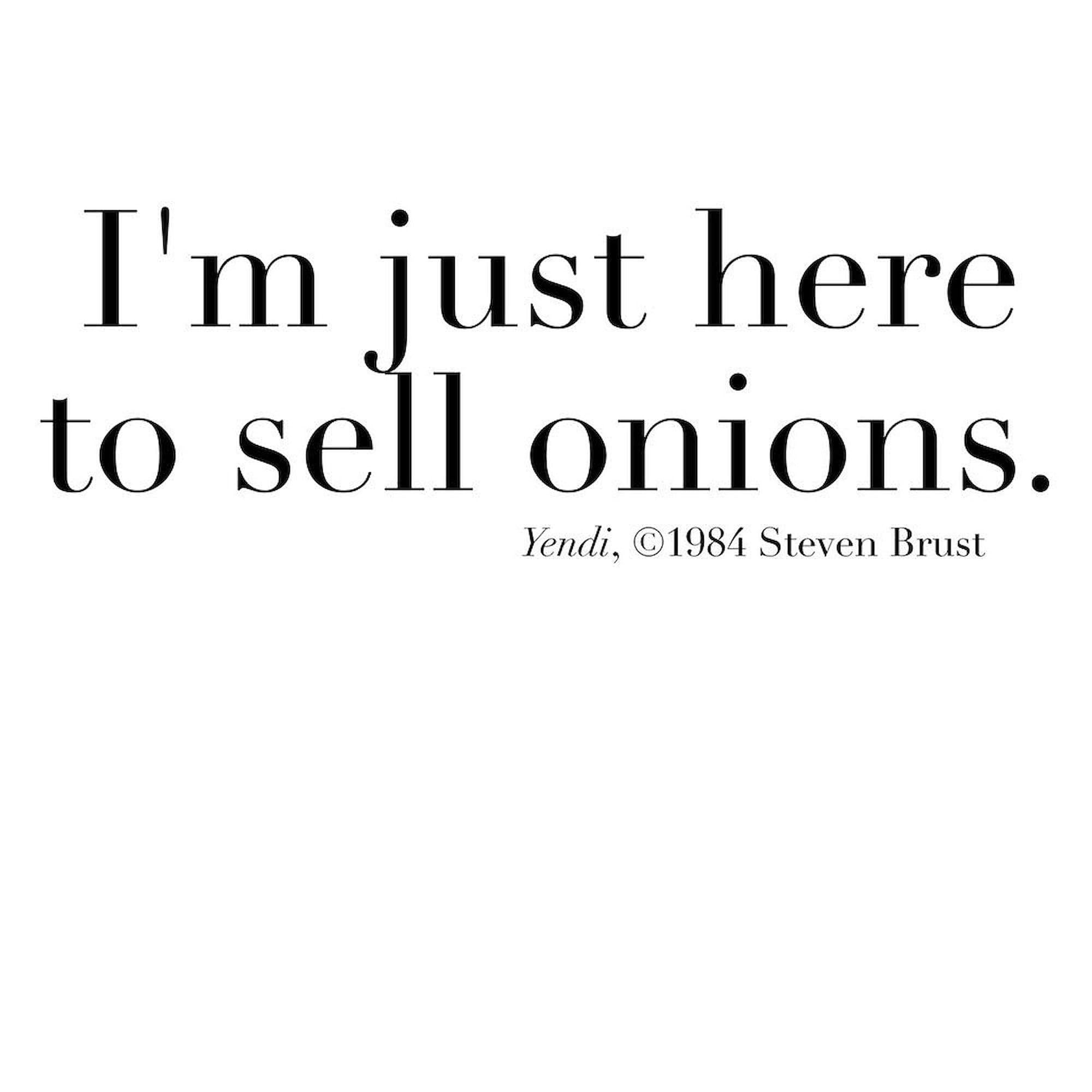 CafePress Just Here To Sell Onions Klava Coffee Mug - 11 oz (325 ml) White Ceramic Cup for Coffee, Tea & Hot Drinks - Perfect for Home, Office & Gifts