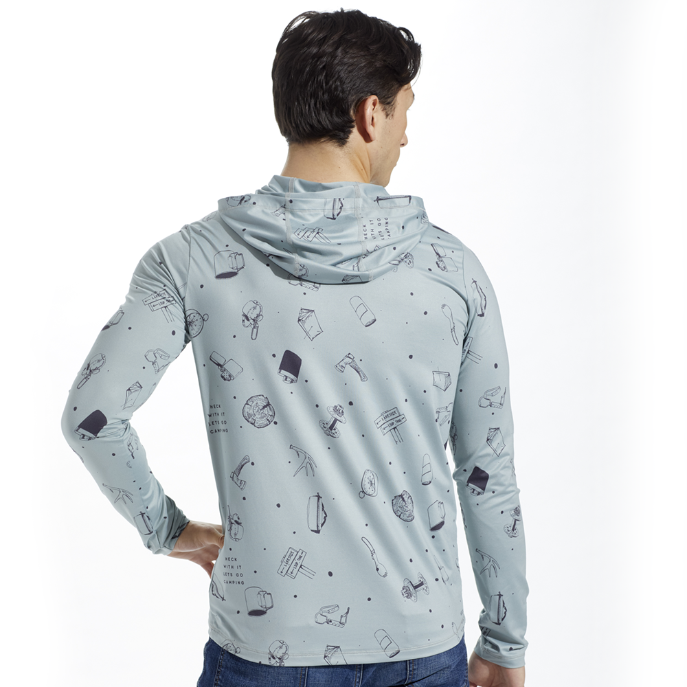 Men's Midland Graphic Pullover Hoodie - Soft Cotton Blend Sweatshirt with Stylish Print | Perfect for Casual Wear, Outdoor Activities & Street Fashion