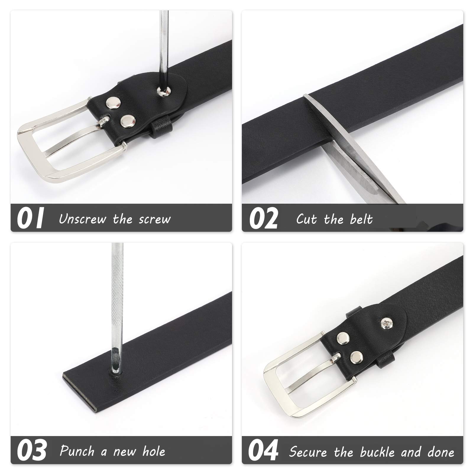 WHIPPY Women's Casual Leather Belt for Jeans & Pants - Stylish Waist Belt for Dresses & Skirts | Perfect for Office, Date Night & Everyday Wear