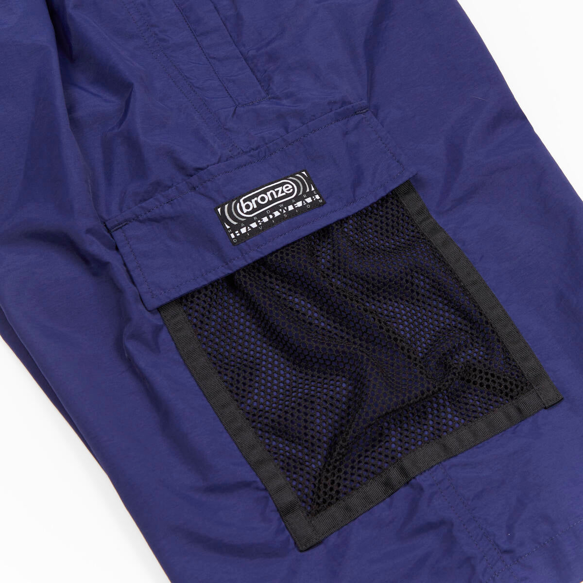 Bronze 56k Mesh Cargo Shorts for Men - Breathable & Comfortable Navy Outdoor Shorts - Perfect for Hiking, Camping & Summer Adventures