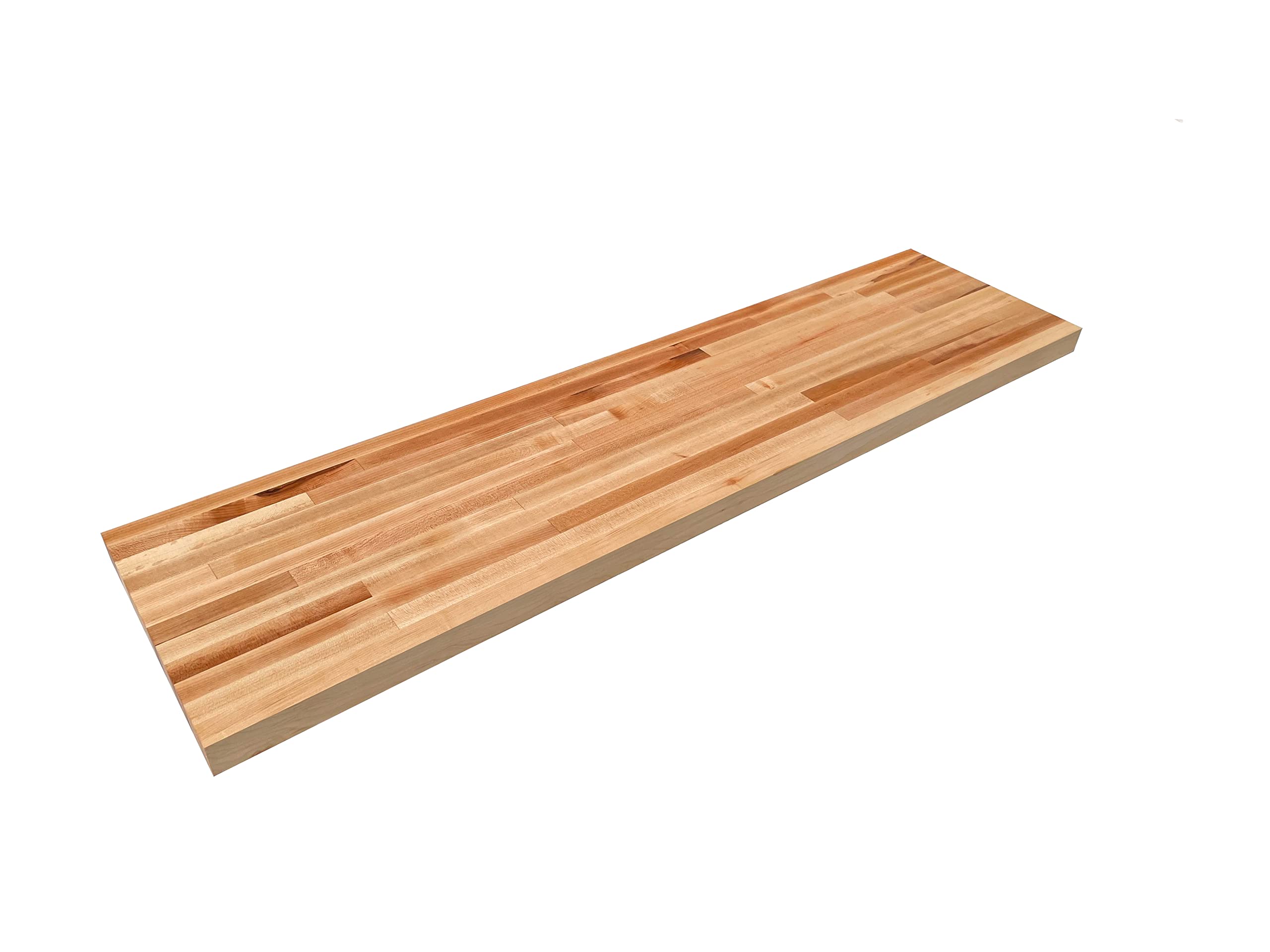 Premium Hard Maple Butcher Block Shelf - 1.5