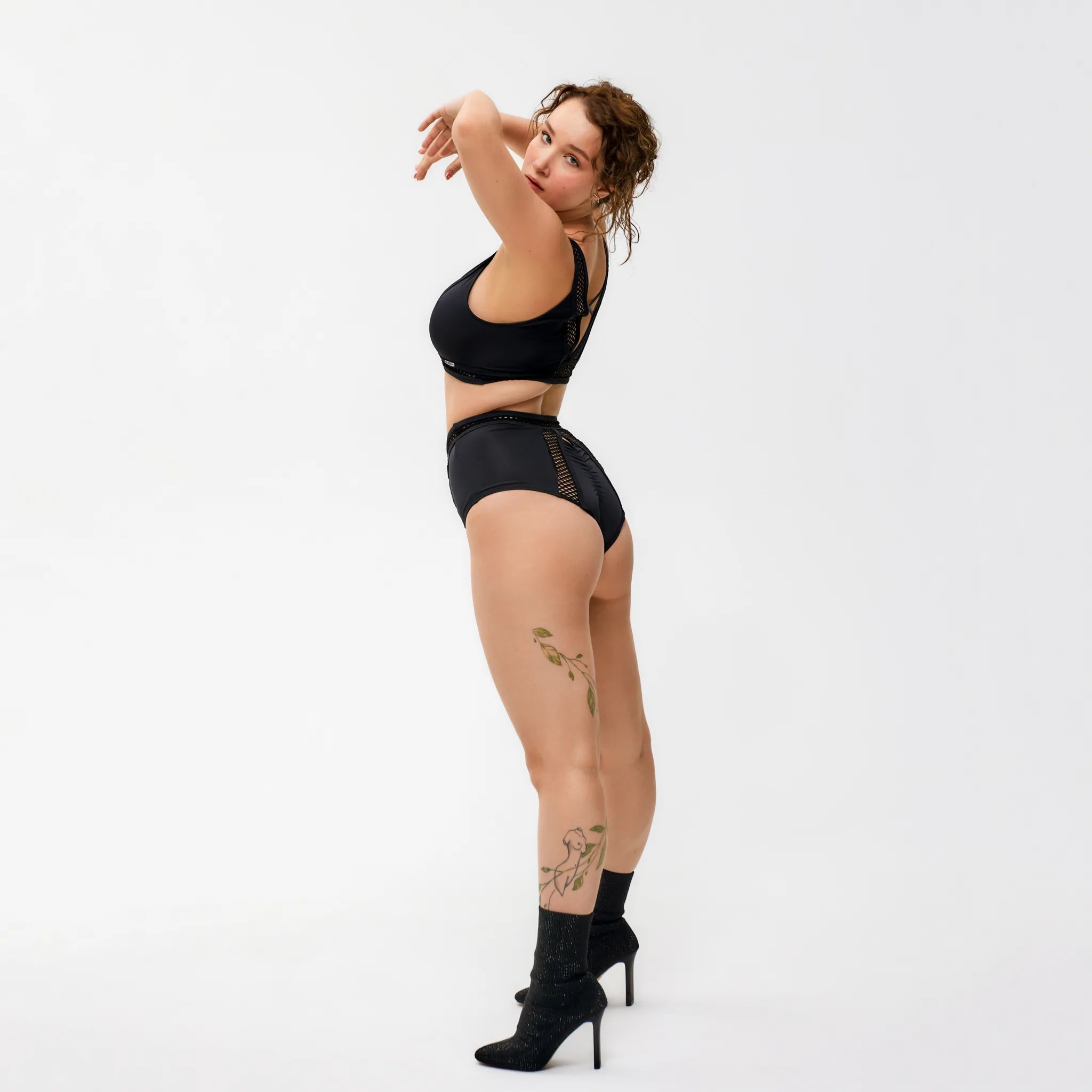 Stay Wild Black Shorts - Women's Casual Athletic Running Shorts for Gym, Yoga, and Summer Outdoor Activities