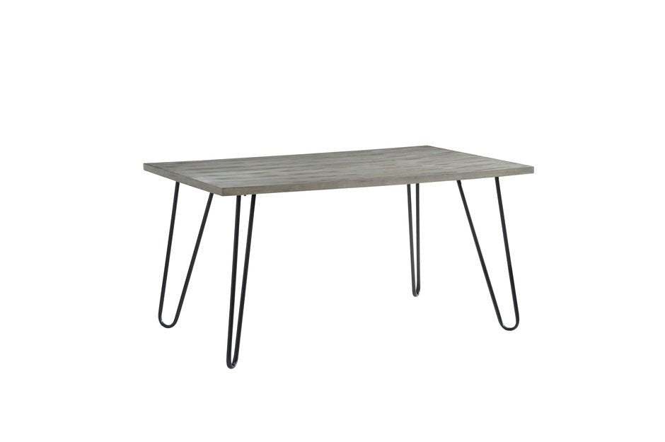 Premium 7-Piece Grey Keene Dining Set - Modern Kitchen & Dining Room Table Set with Chairs - Perfect for Family Meals, Dinner Parties & Small Space Apartments