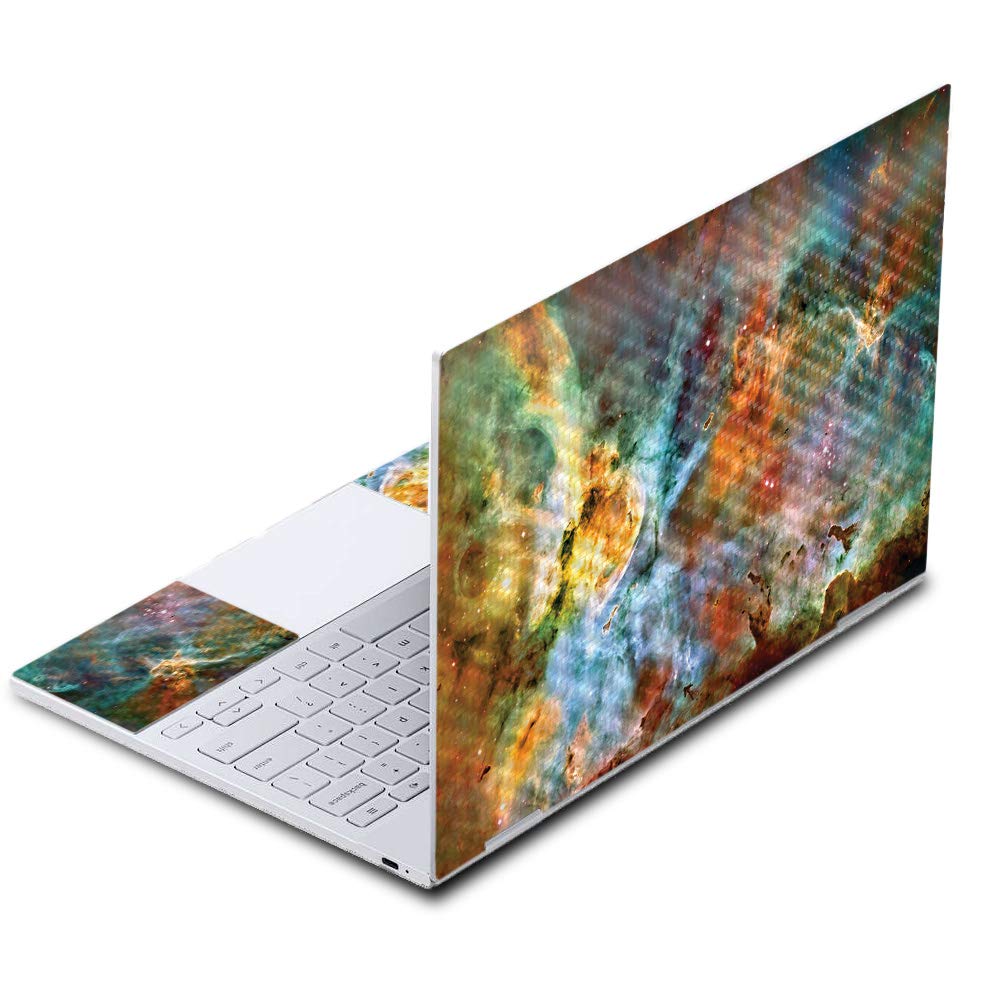 Premium Carbon Fiber Skin for Google Pixelbook - Space Cloud Design | Protective & Durable Textured Finish | Easy to Apply & Remove | Made in USA | Perfect for Office, Travel & School Use