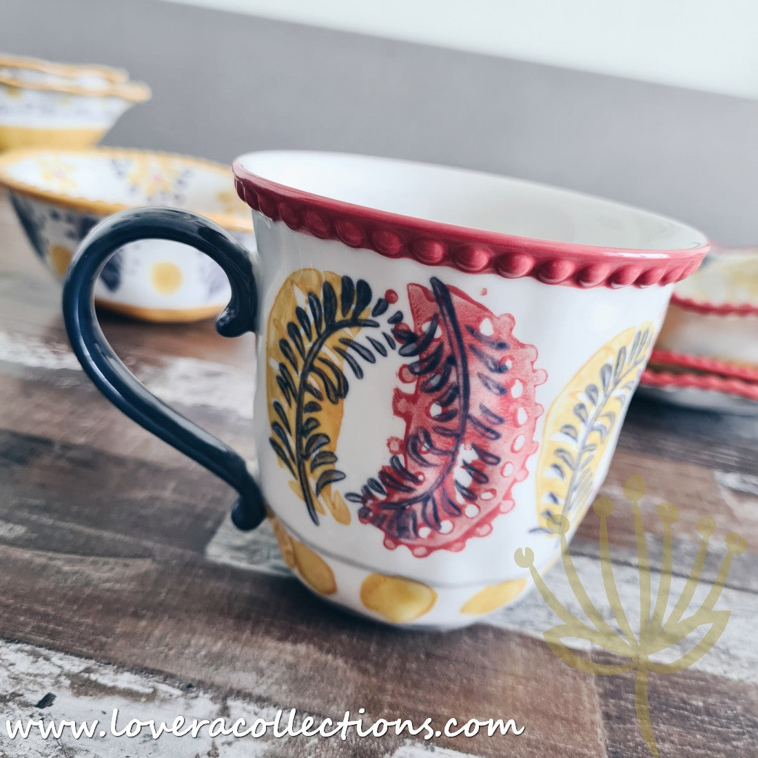 Afrocentric Yellow Dinnerware & Serveware Set - Modern African-Inspired Plates, Bowls & Serving Dishes for Stylish Dining & Entertaining
